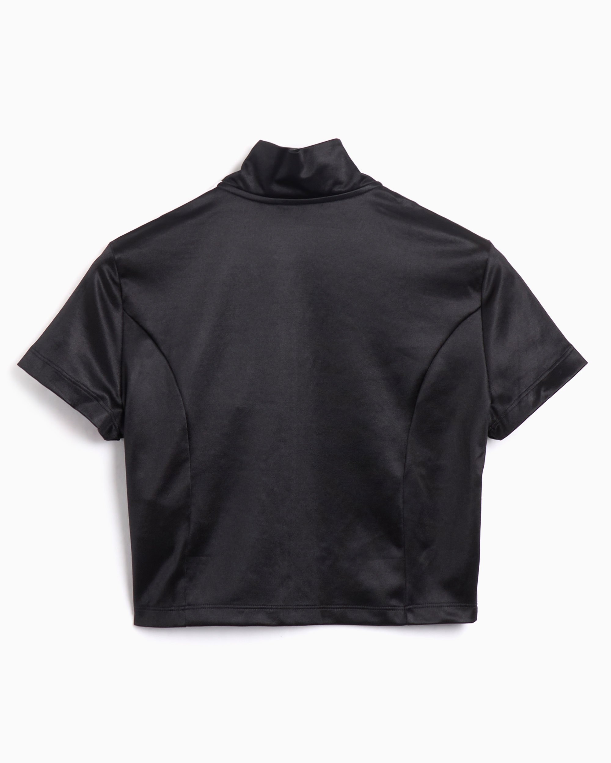 adidas Originals Zip-Up Crop Women's T-Shirt Black JD0277