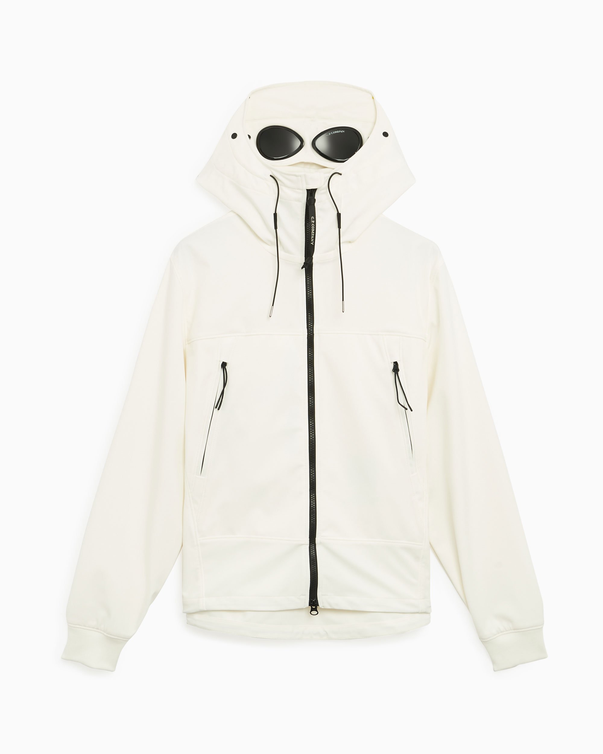 Goggle hooded jacket clearance