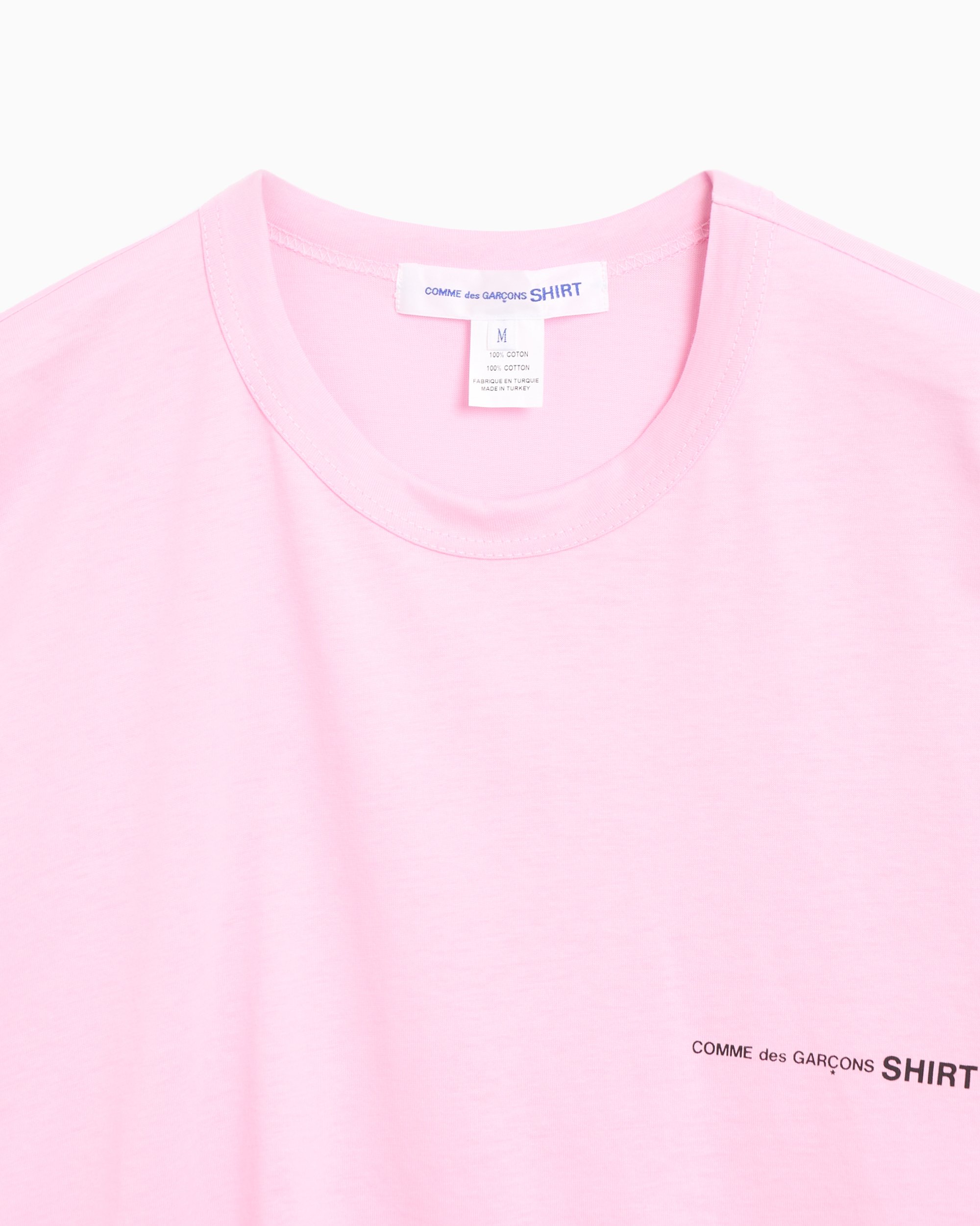 Maglietta Relaxed Comme Des Garçons Shirt Logo Men's Knit T
