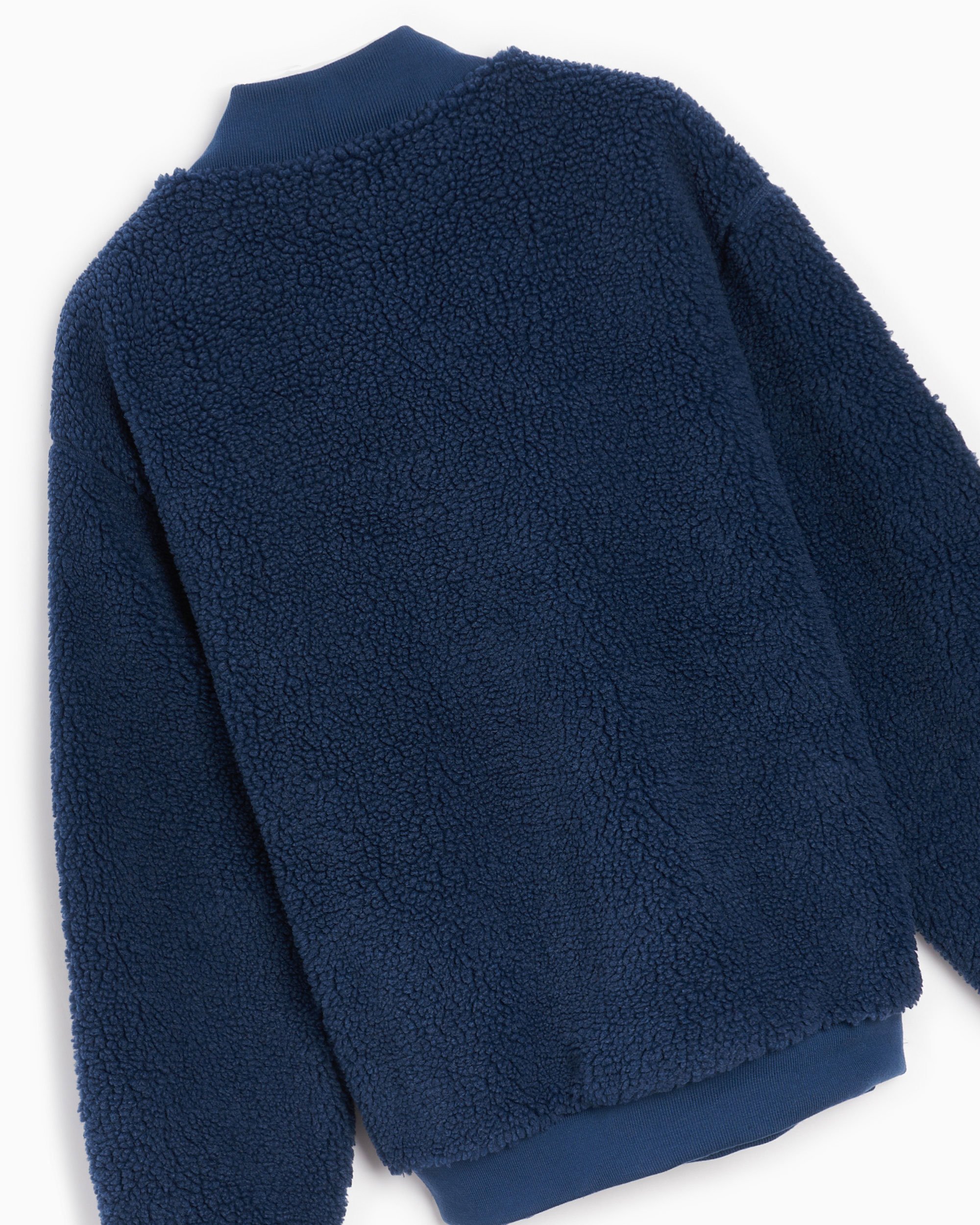 adidas x Blondey Men s Sherpa Sweatshirt Blauw GS9267 Shop Online