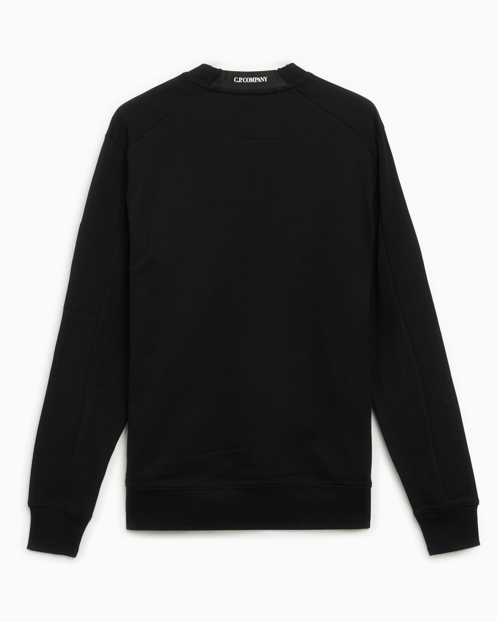 パリコレクション CP Company FOOTDISTRICT | 16CMSS022A005086W-999  Negro Sweatshirt Fleece Men's Raised Diagonal トップス