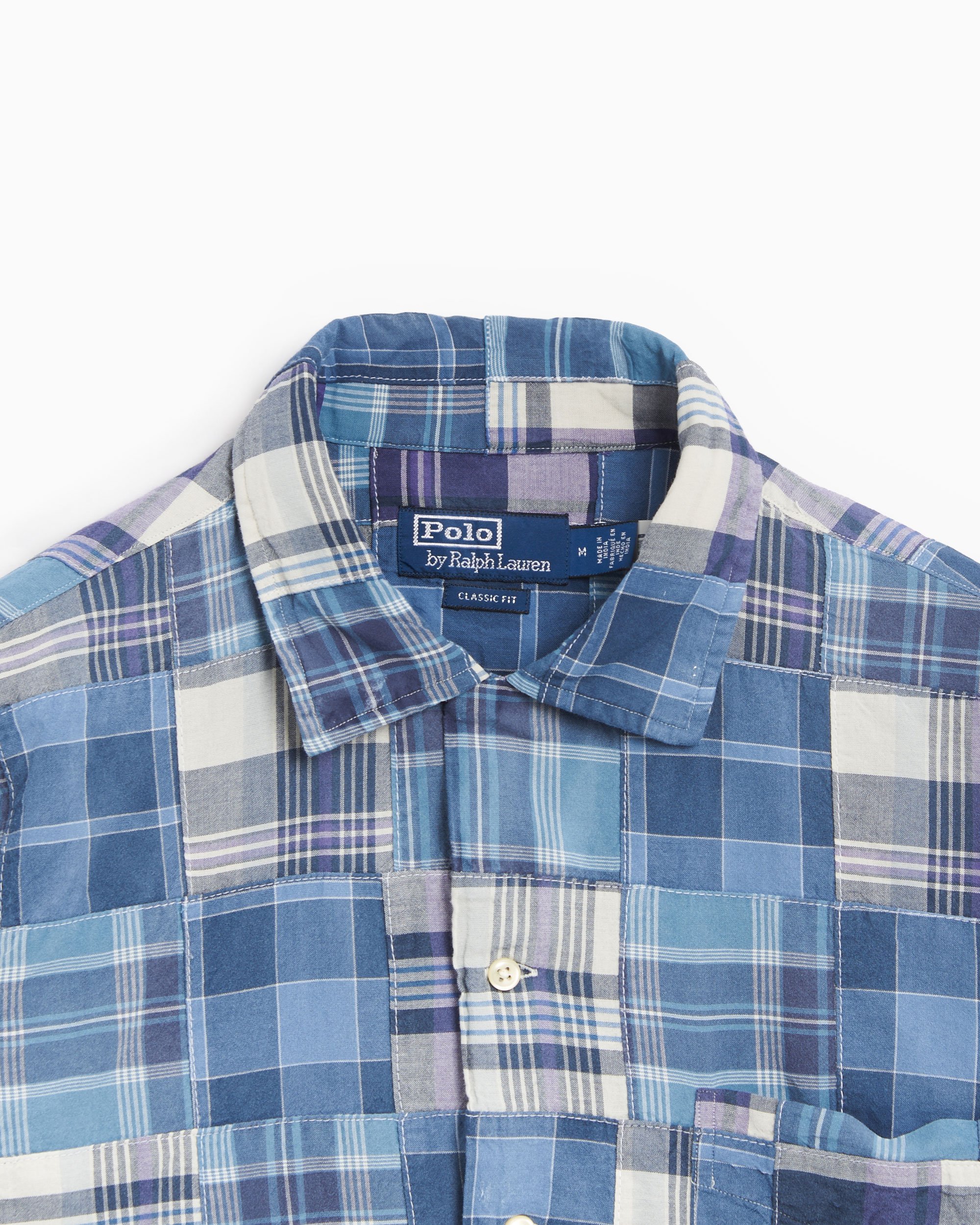 Ralph lauren patchwork shirt sales
