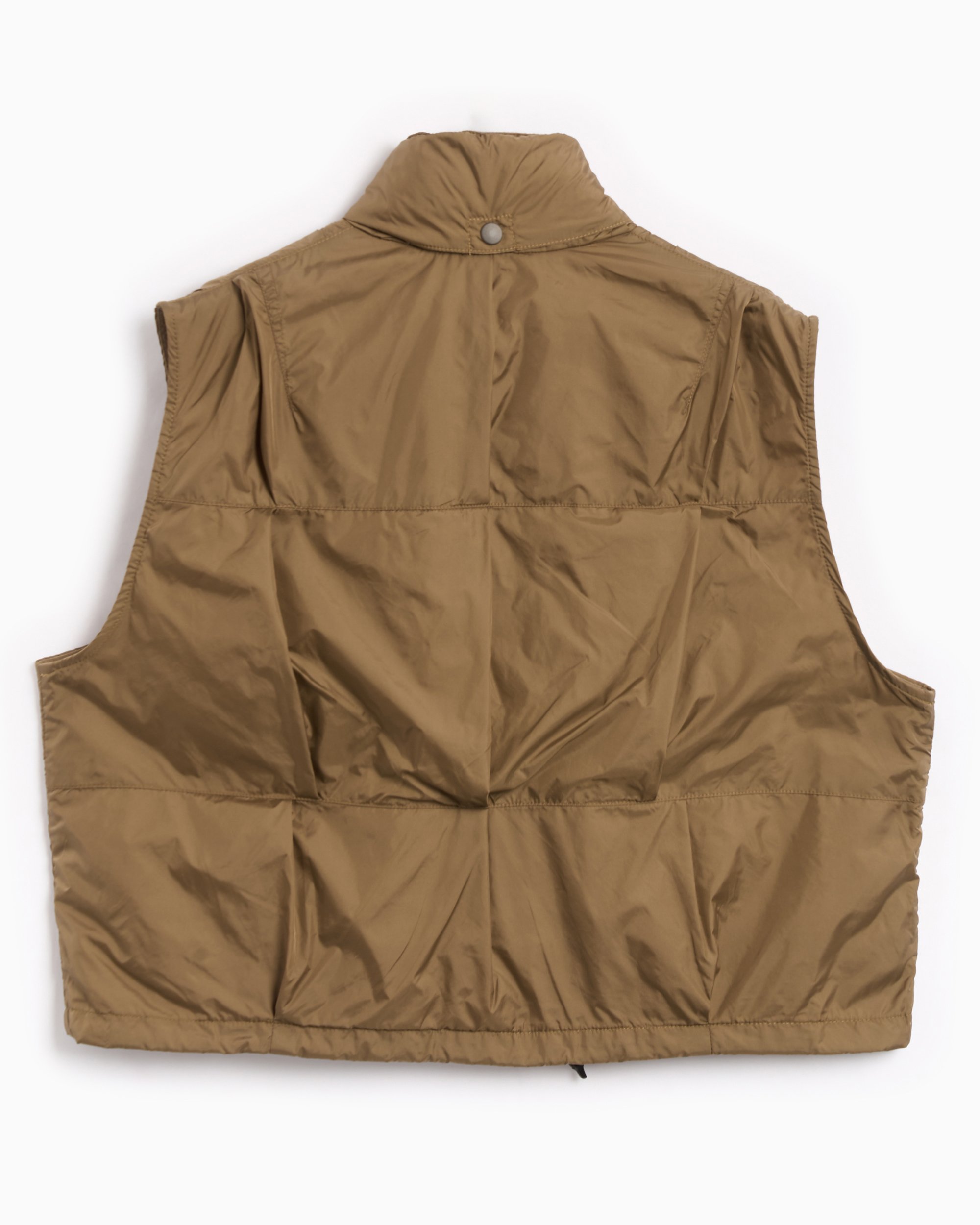 Our Legacy Exhale Puffa Men's Cropped Vest Green M2241CCO | FOOTDISTRICT