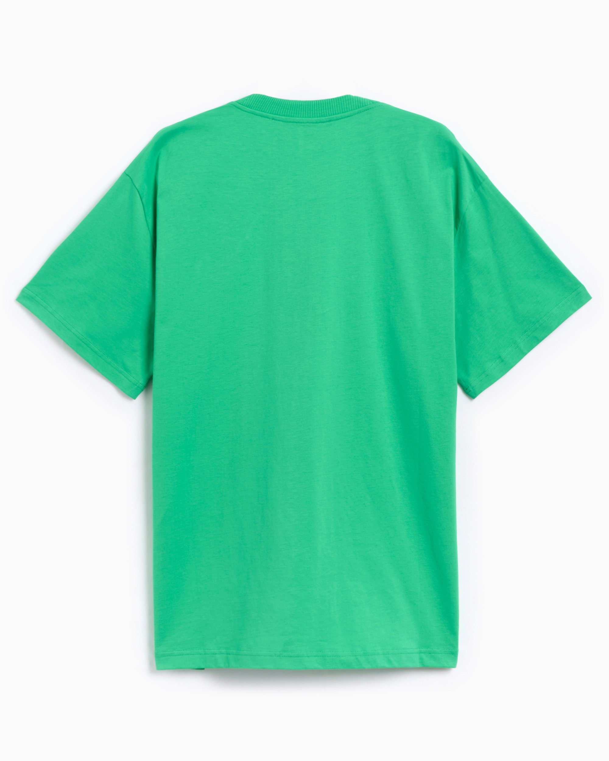 Sunnei Classic Logo Sprayed Unisex T-Shirt Green MRTWXJER066