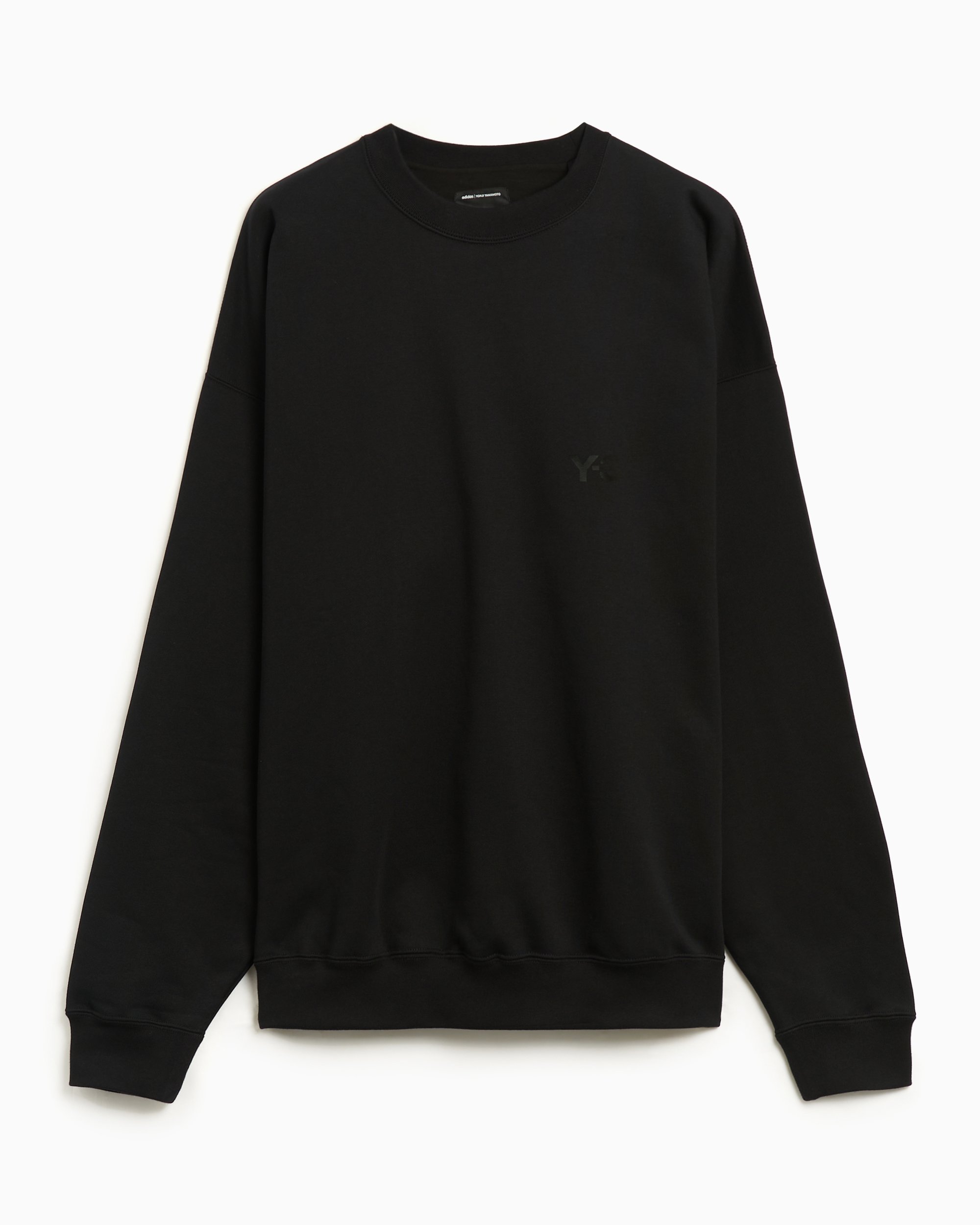 adidas Y 3 Brushed Unisex Terry Sweatshirt Schwarz IW0075 FOOTDISTRICT