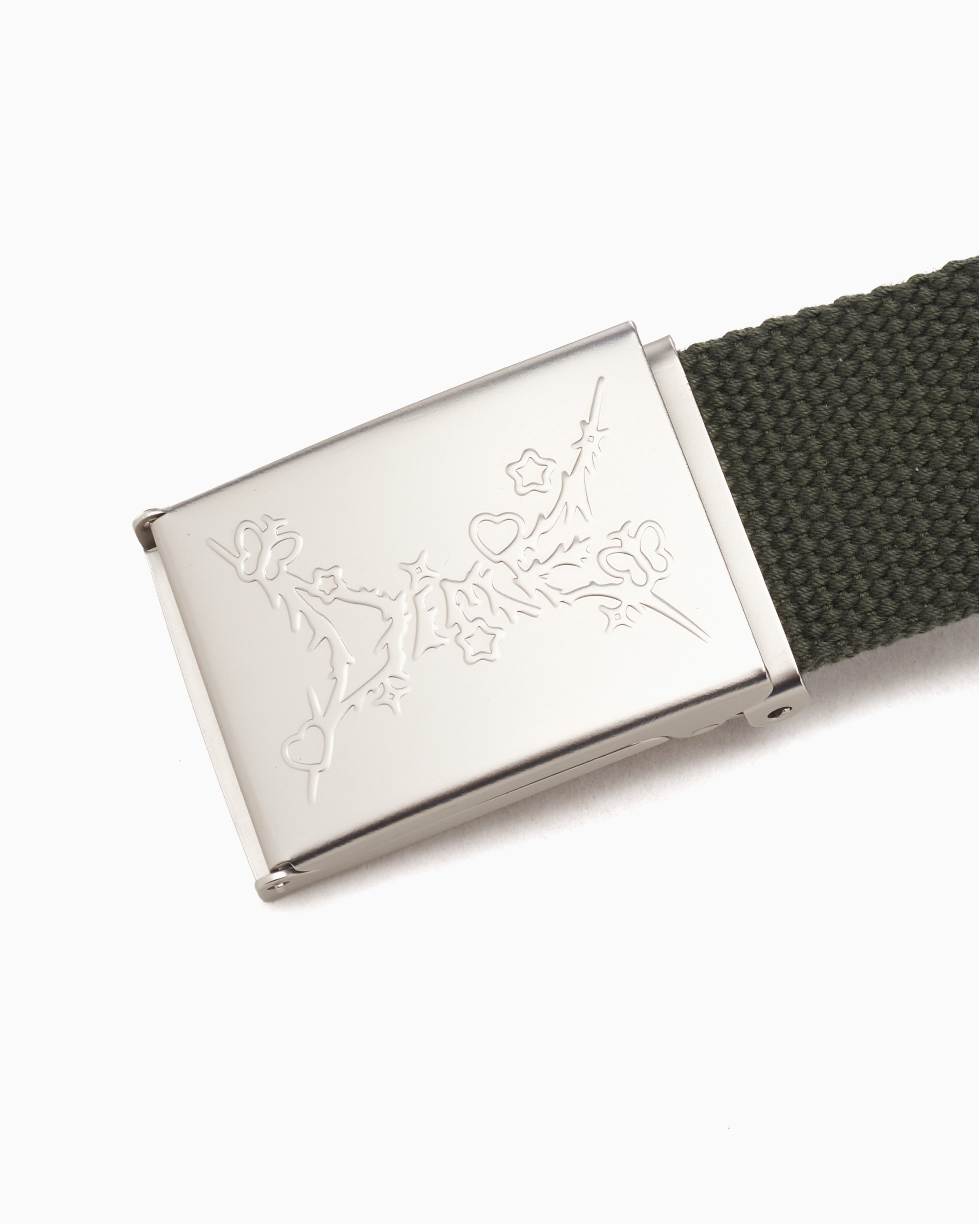【予約販売品】 Unisex Headbanger Studded MTL Dime Belt DIMEHO2356ARM Green 小物