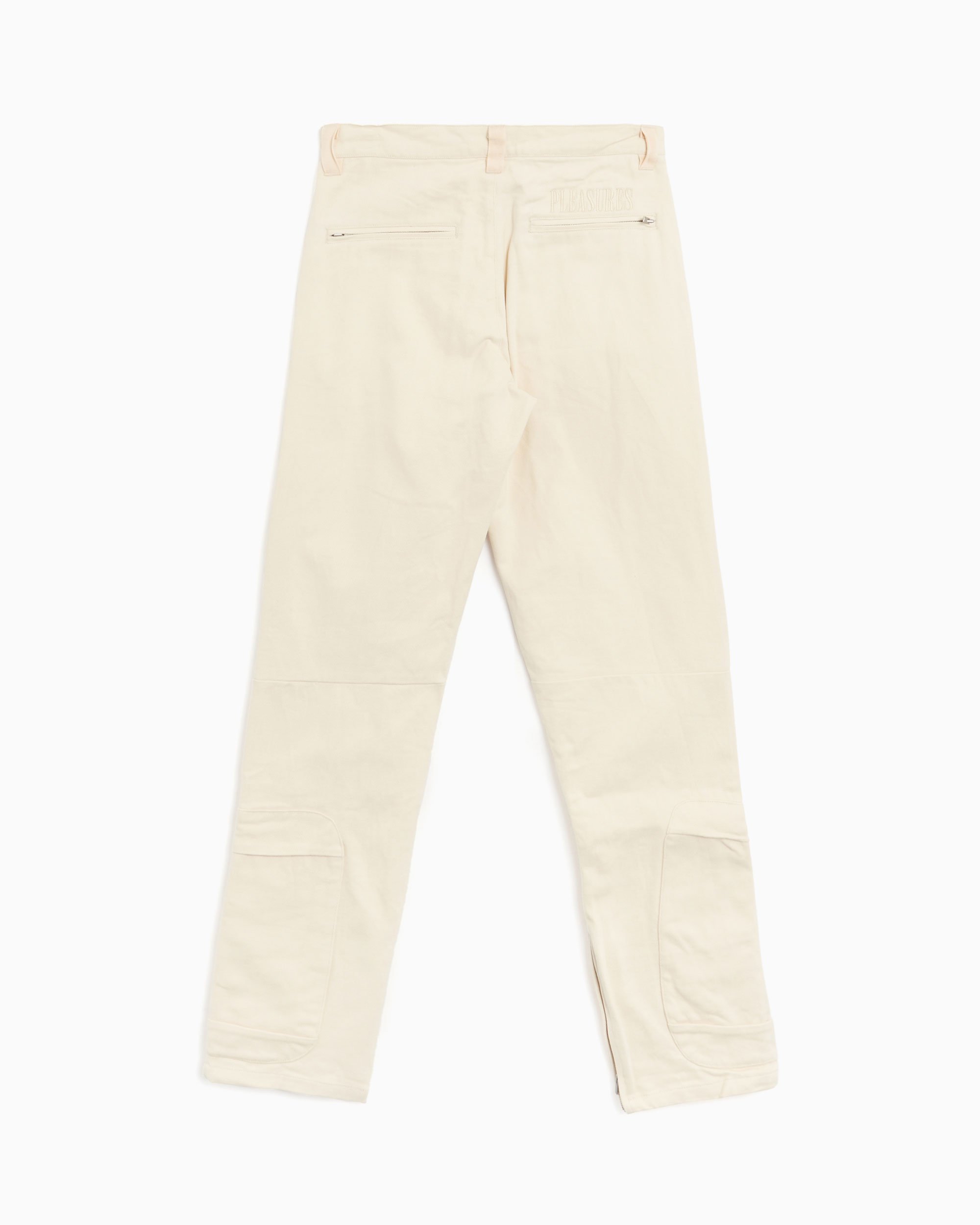 Local European Women White Parachute Cargo Oversized Pant M