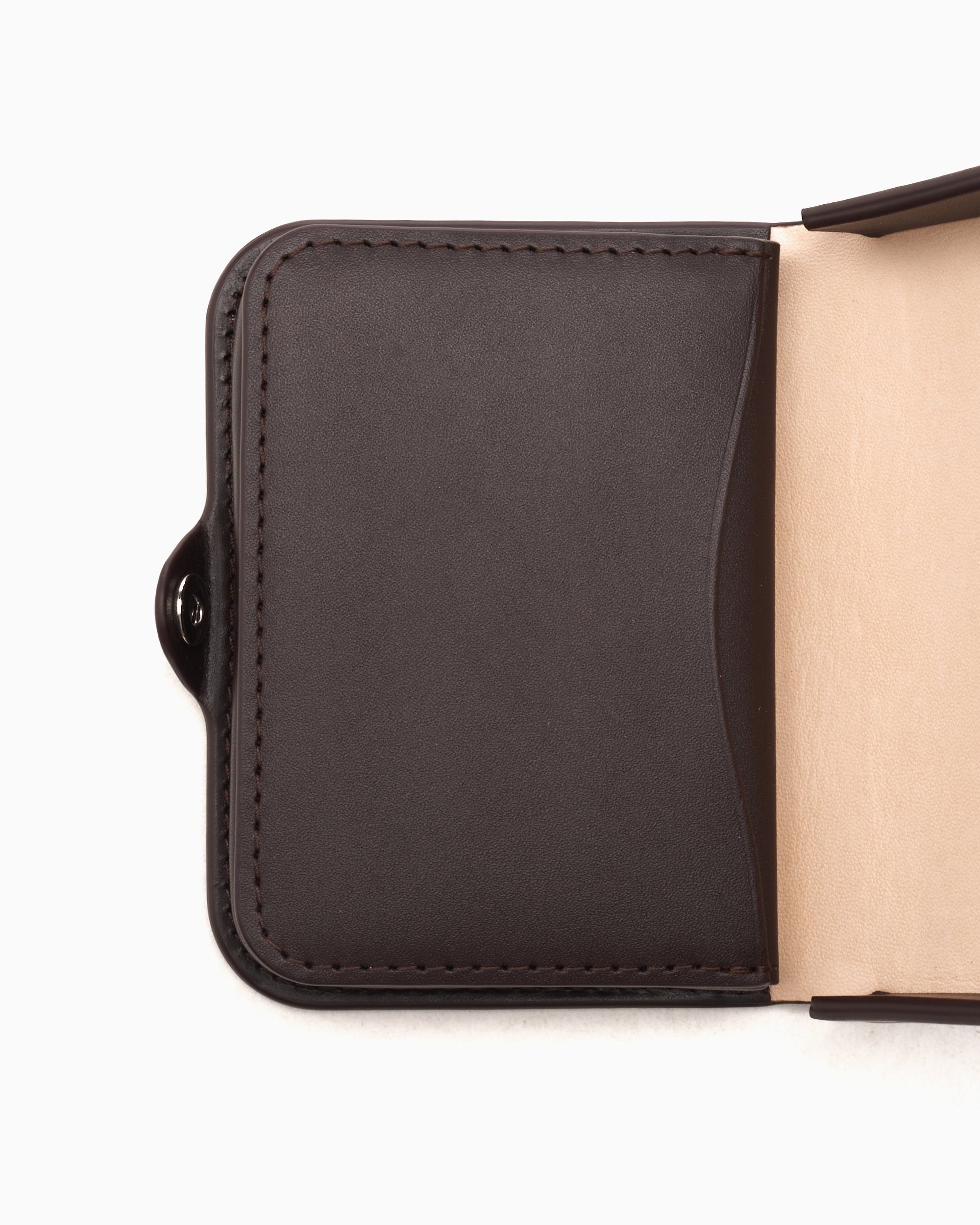 A.P.C. Porte-Monnaie Josh Wallet Brown PXAWV-H63176-CAE | FOOTDISTRICT
