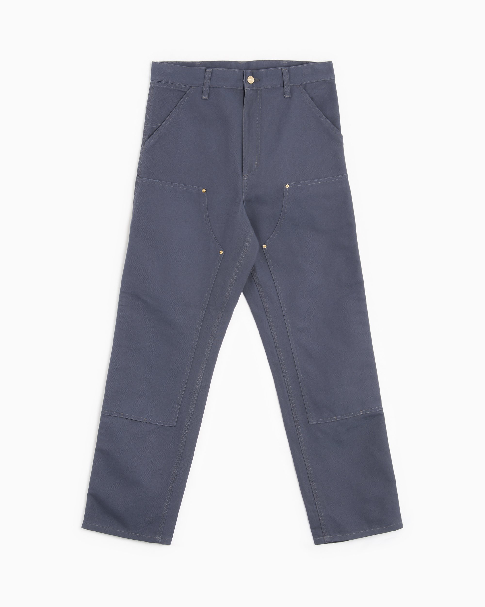 Carhartt WIP Double Knee Men's Pants Gray I031501-1CQ01