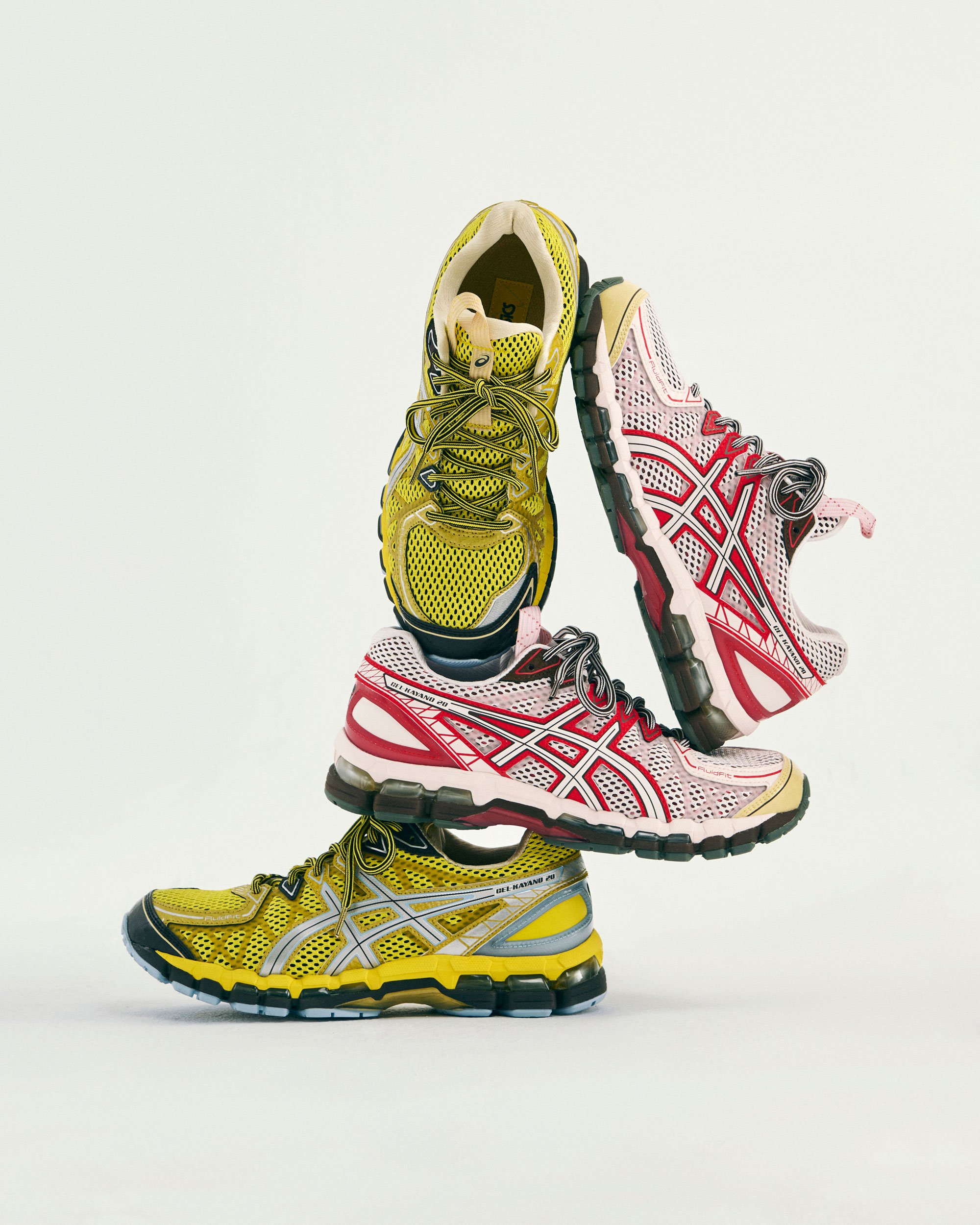 ASICS UB9 S Gel Kayano 20 Crystal Pink Classic Red Rot 1203A456 700 FOOTDISTRICT