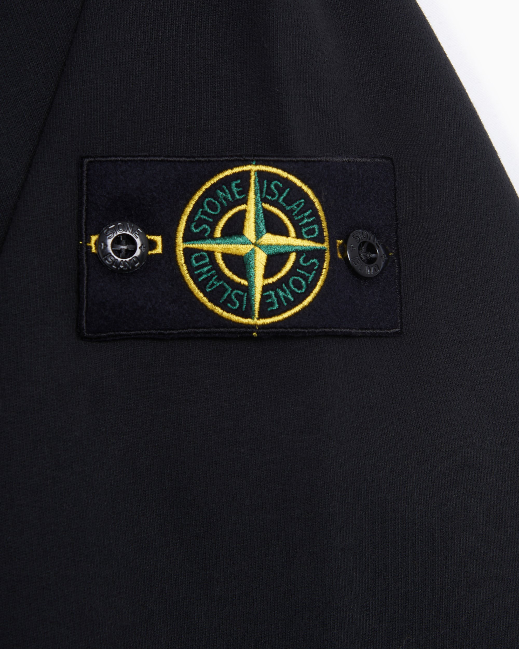 Stone island hoodie logo deals