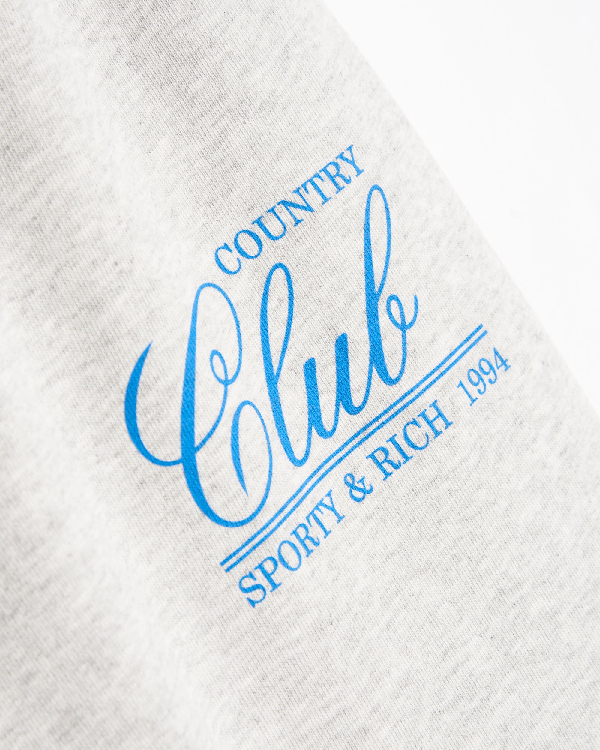 Sporty & Rich 94 Country Club Unisex Sweatpants Gray SW852HG
