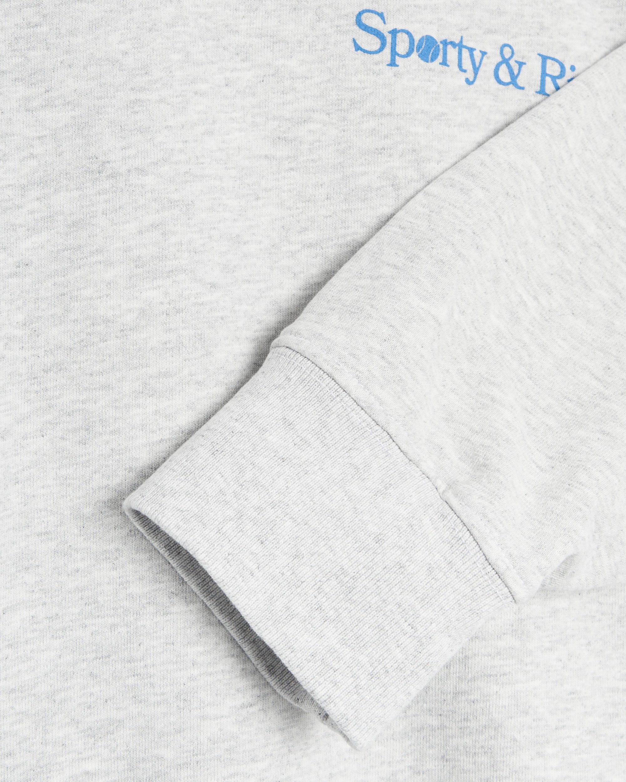 Sporty & Rich La Racquet Club Unisex Sweatshirt Gray CR874HG