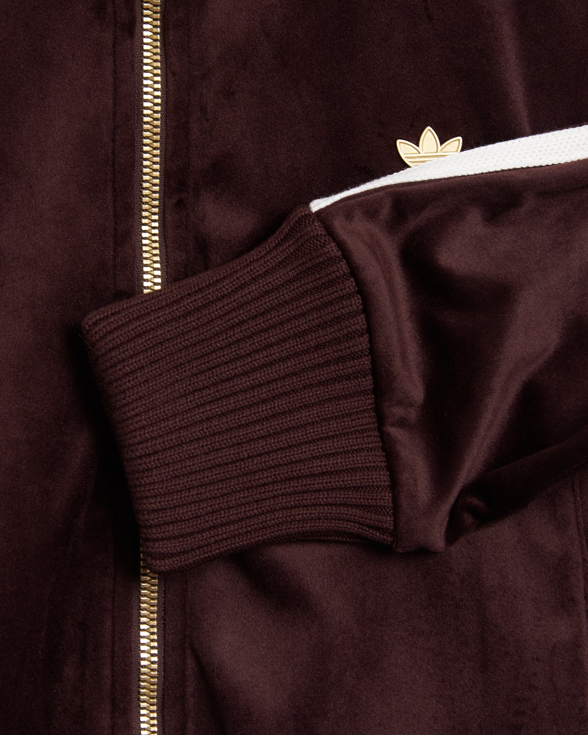 Adidas originals velvet track top shop