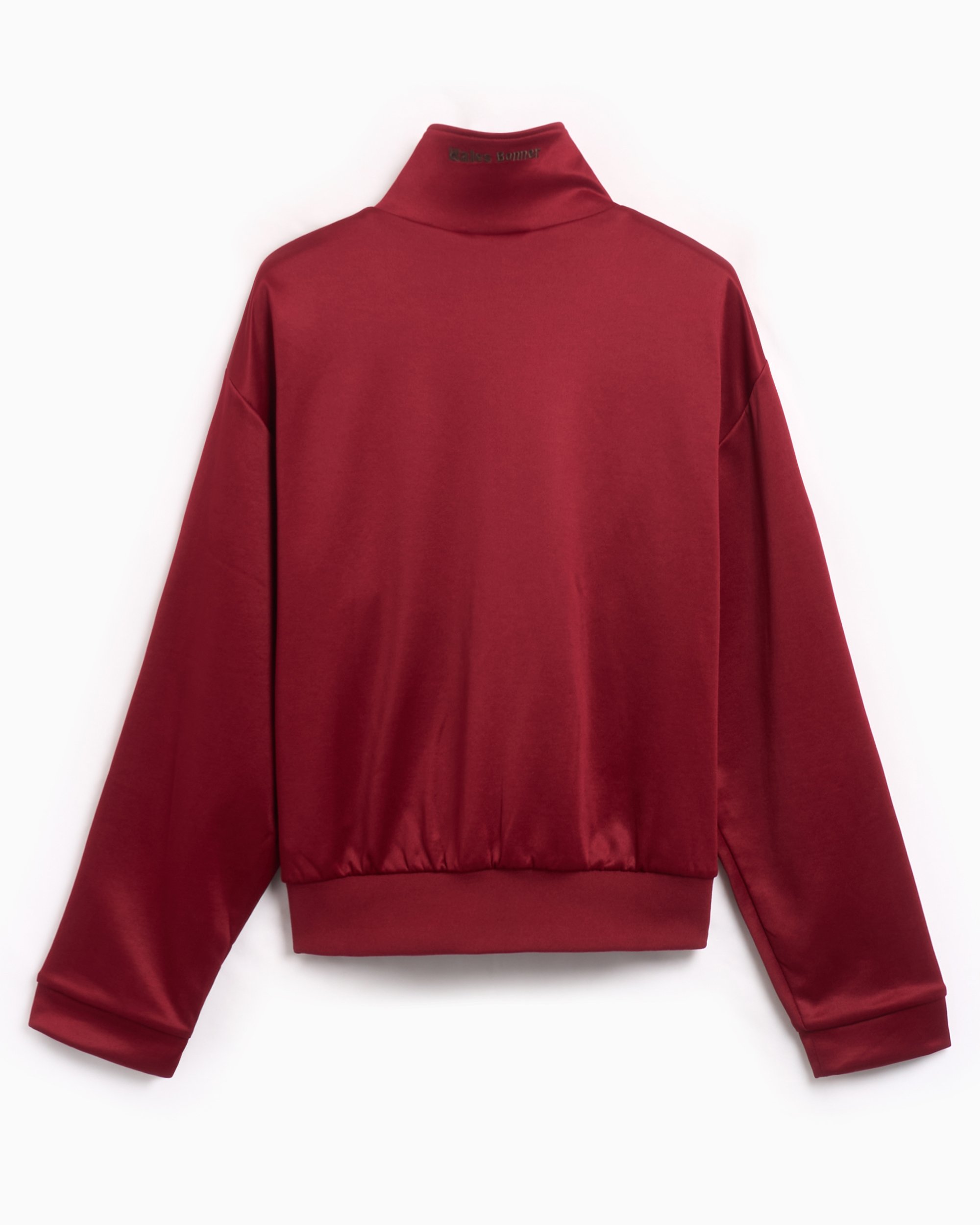 adidas Originals x Wales Bonner Women s Track Jacket Burgunder JJ2933 FOOTDISTRICT