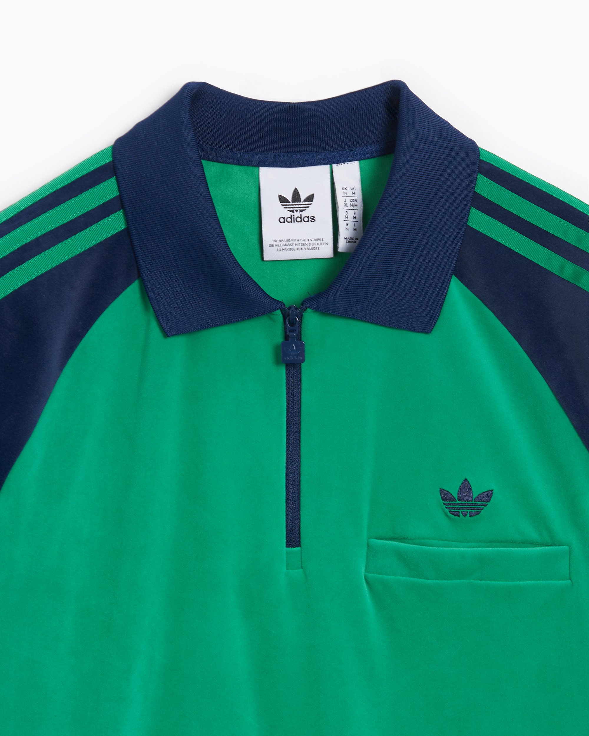 Mens adidas velour jacket discount