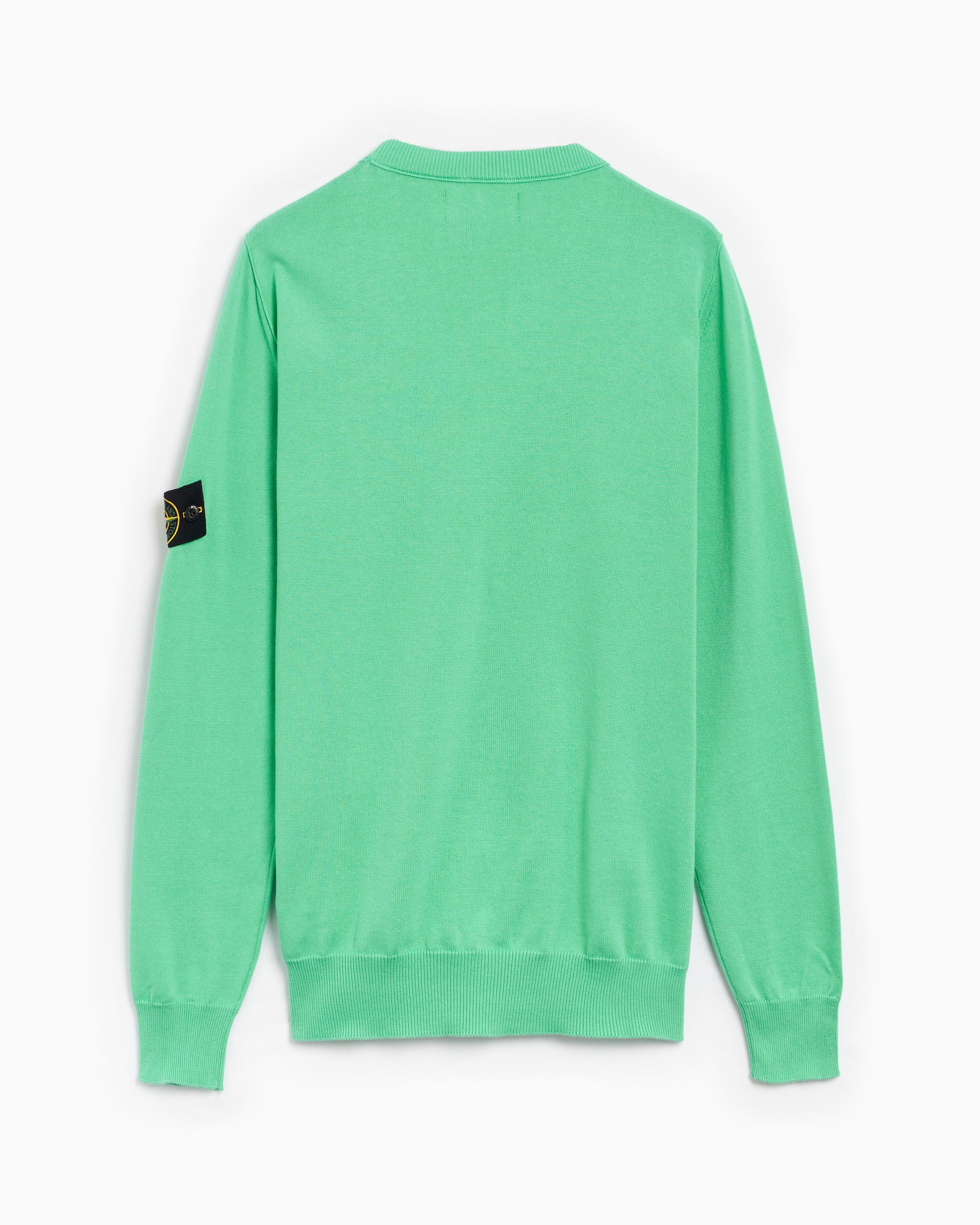 Lime green stone island jumper hotsell