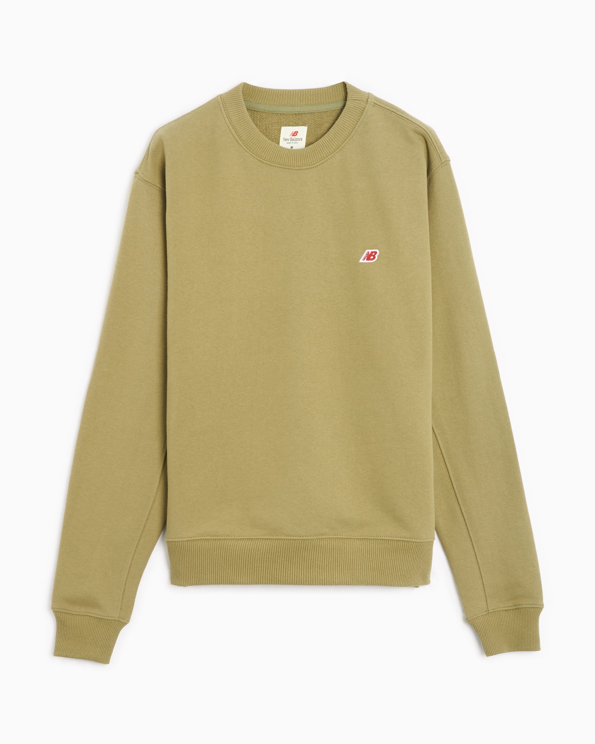 New Balance Made in USA Men's Core Sweatshirt Green MT21541-TCO |  FOOTDISTRICT