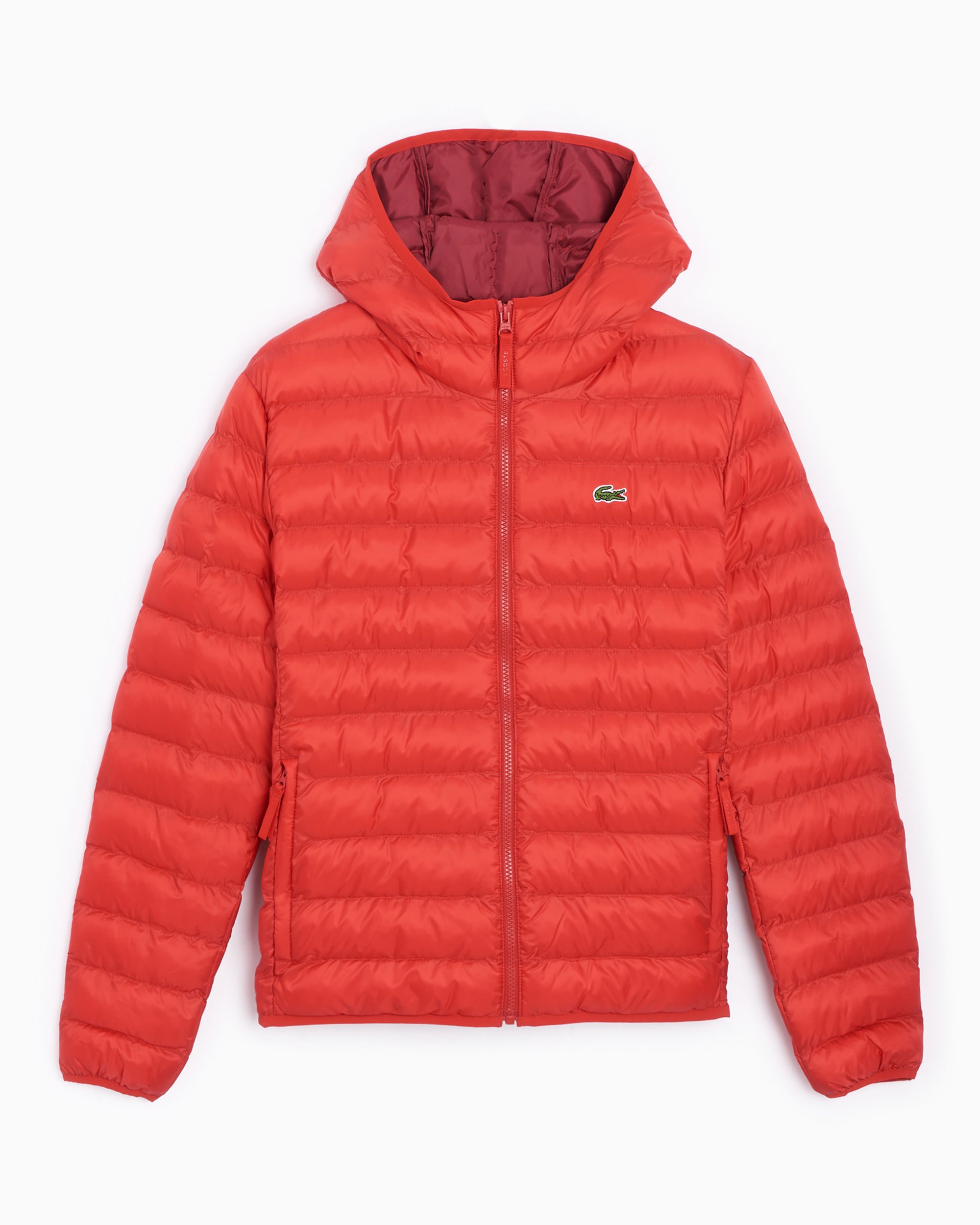Lacoste lightweight hooded jacket on sale