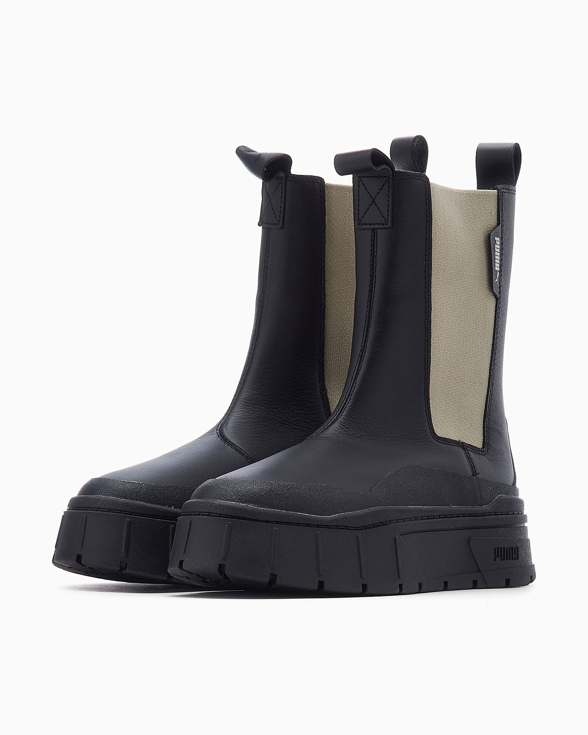 スライ×PUMA MAYZE STACK CHELSEA WMS 25cm Amazon.com | PUMA Womens Mayze Stack Round Toe Platform