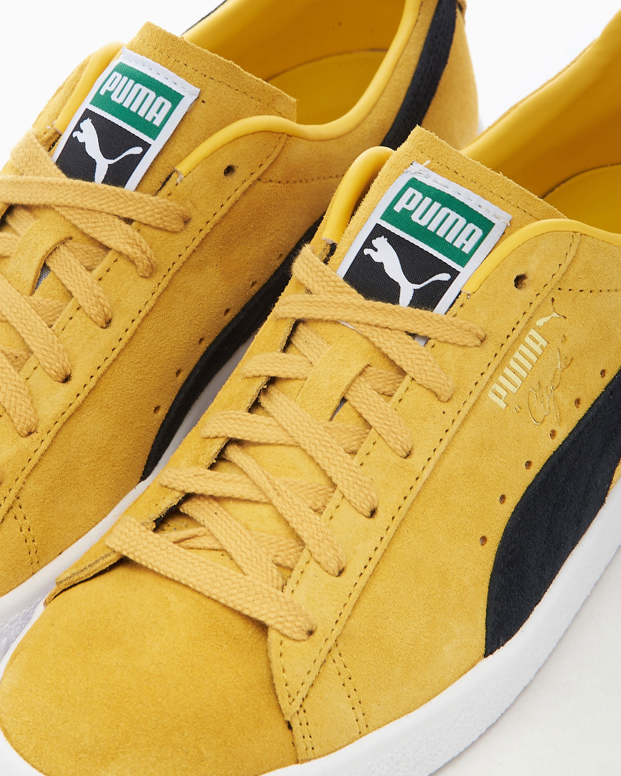 Puma clyde on sale jaune