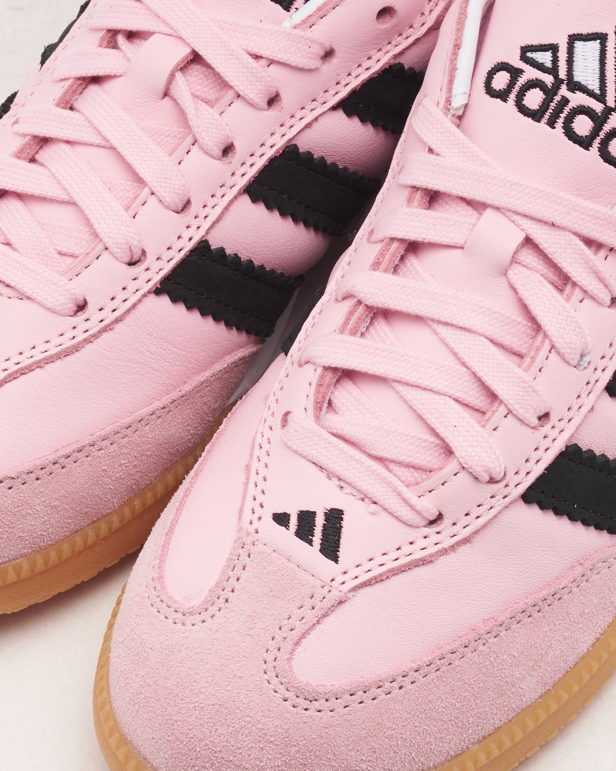 Adidas samba pink store