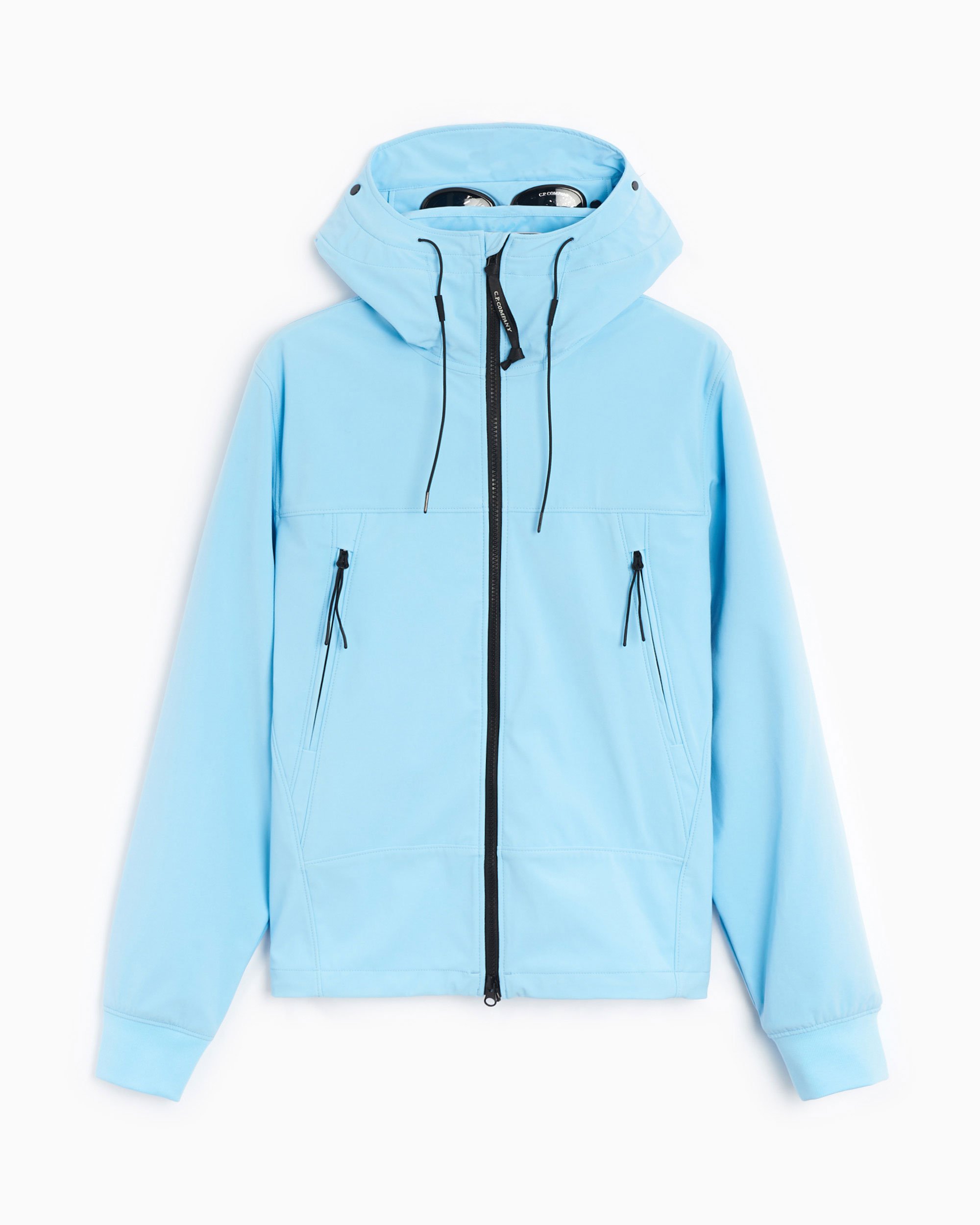CP Company Shell R Goggle Men s Jacket Blau 12CMOW001A005968A 832