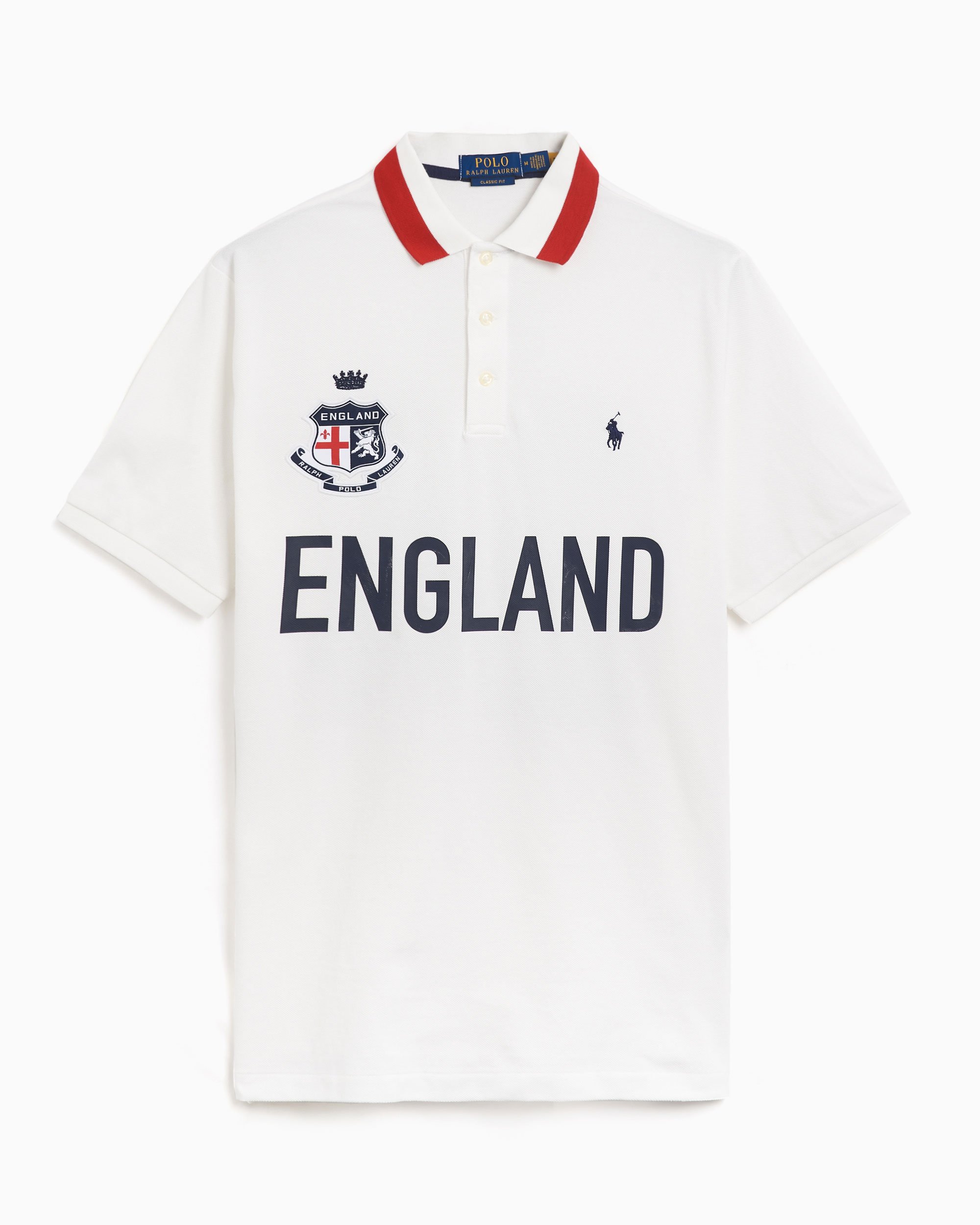 Polo Ralph Lauren ENG 24 Men s Classic Fit Polo Blanco 710944668001 FOOTDISTRICT