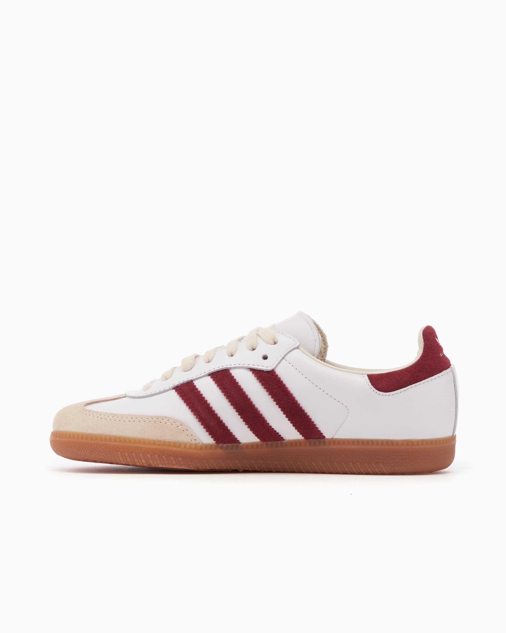 Adidas samba og white and discount red