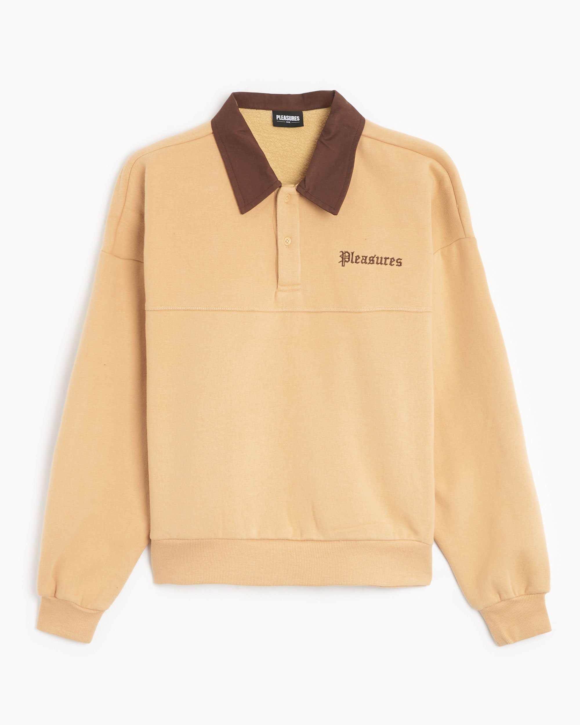 Pleasures Tweak Men's Polo Sweatshirt