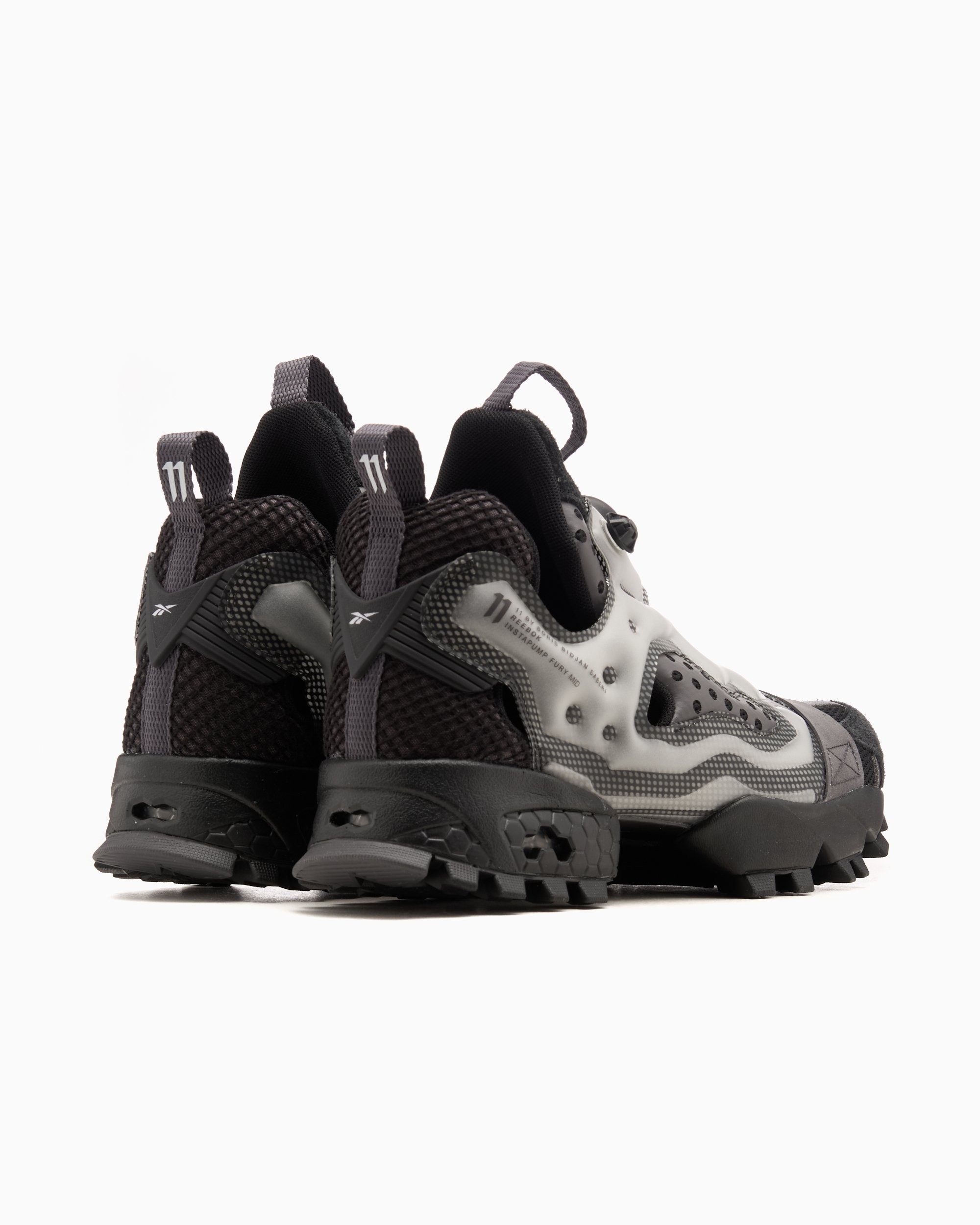 Reebok x 11 BY BBS Instapump Fury Black RMIA074C99MAT0011000