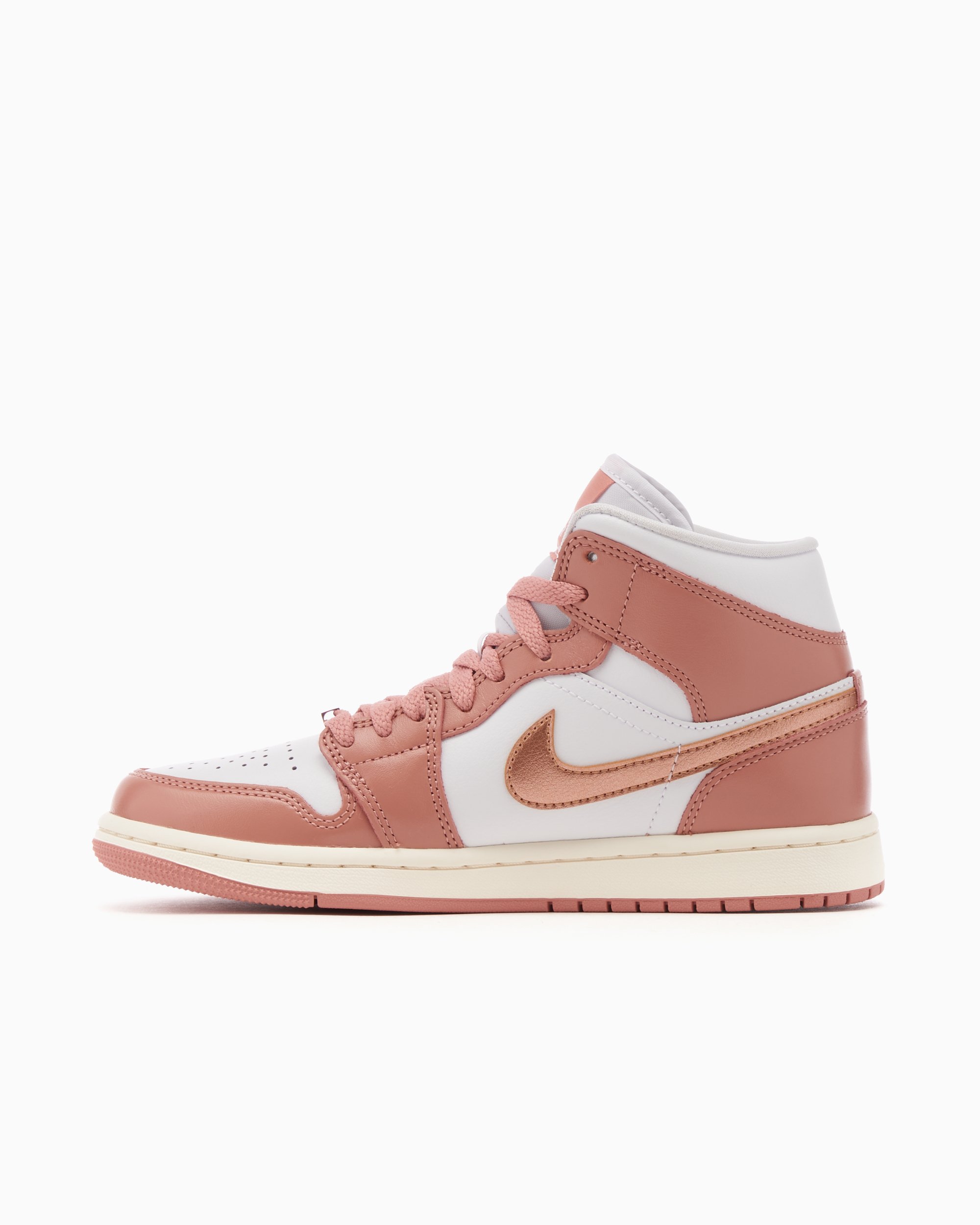 Air jordan 1 best sale mid mujer rosa