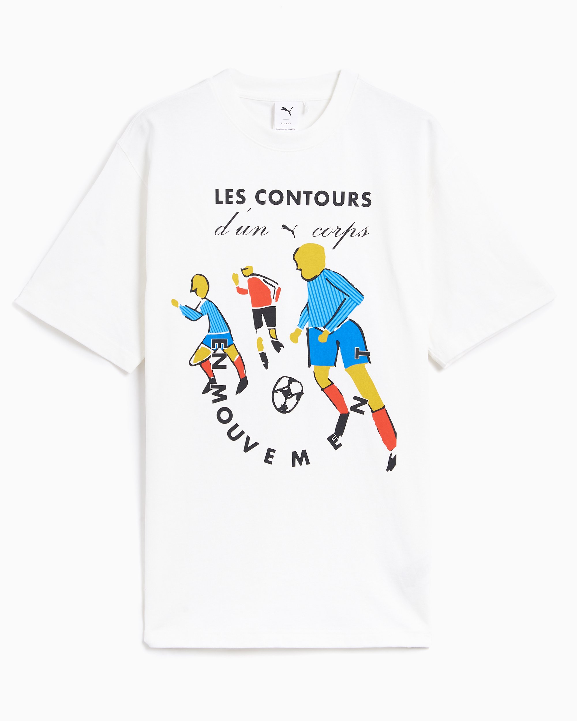 Puma The Players Lane Men's Graphic T-Shirt White 626660-02 Puma The Players Lane Men's Graphic T-Shirt White 626660-02