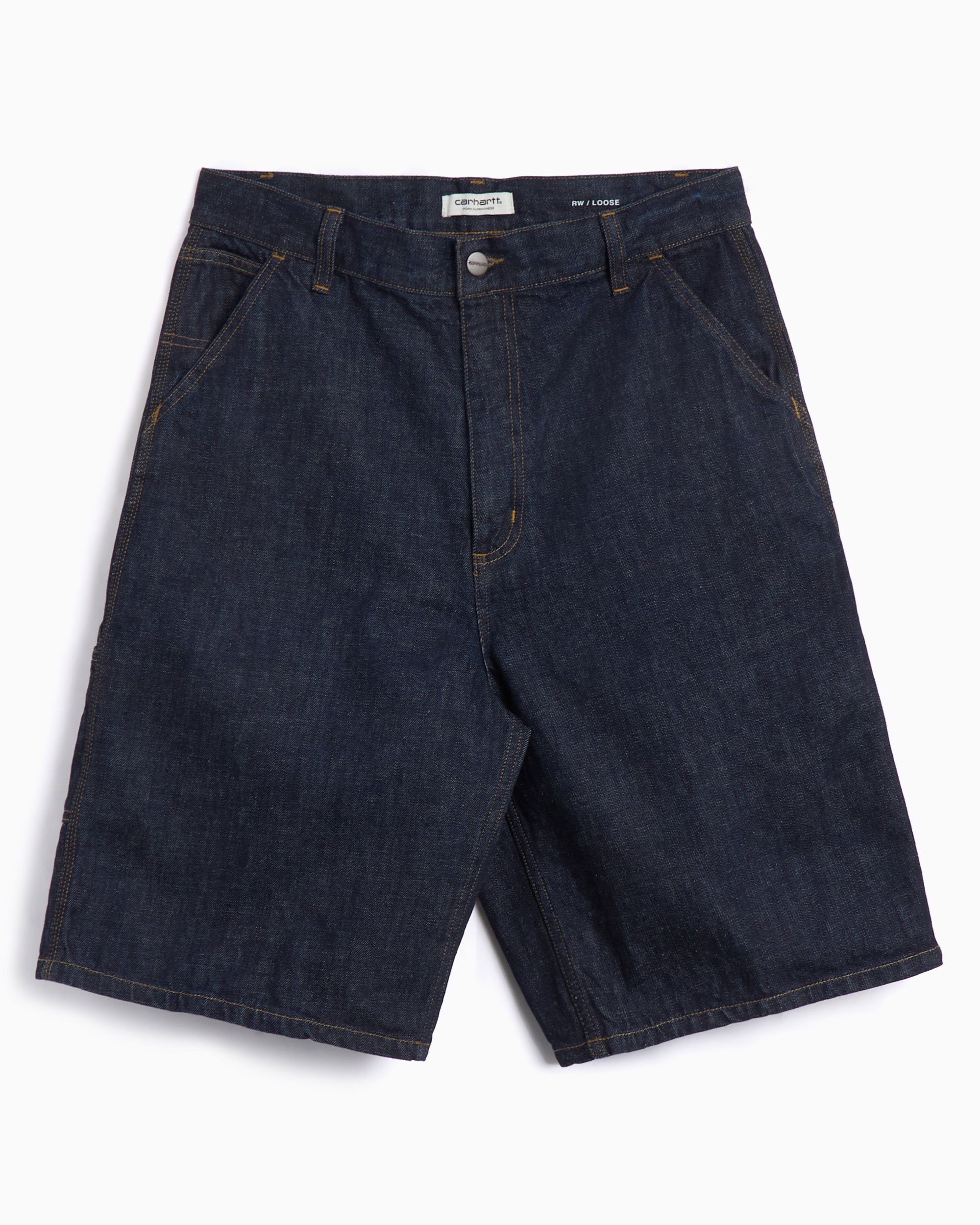 Carhartt WIP Brandon Women's Single Knee Shorts Blue I034875 Carhartt WIP Brandon Women's Single Knee Shorts Blue I034875