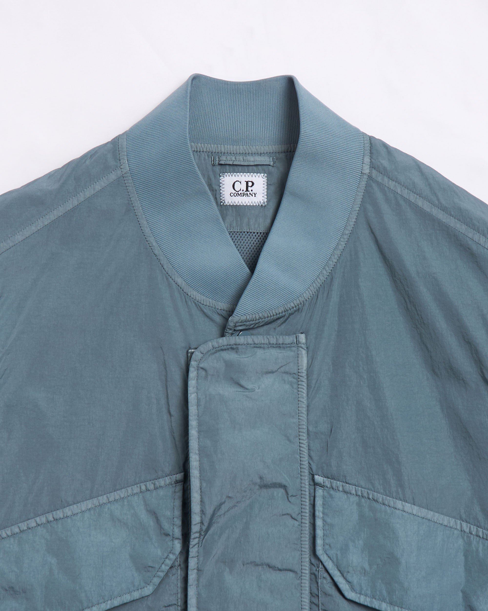 CP Company Men's Vest Blue 18CMVE012A005904G-872 | FOOTDISTRICT