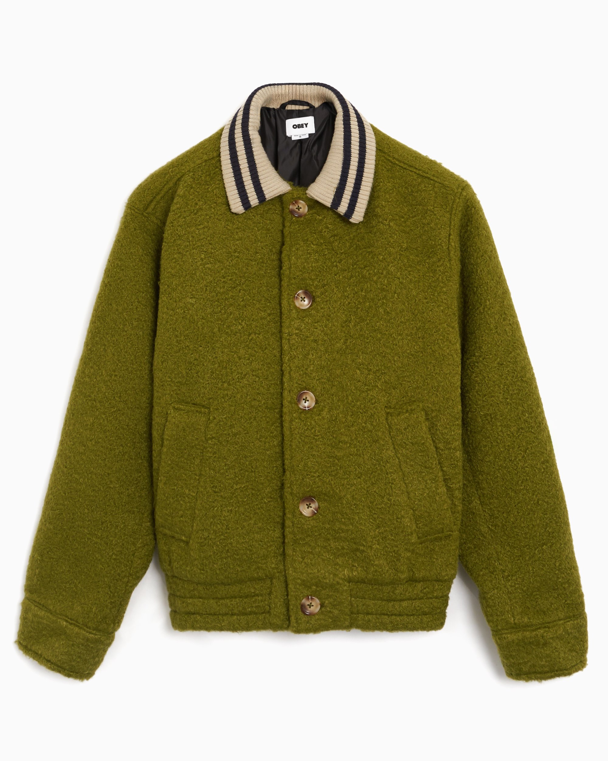 Yellow obey jacket cheap