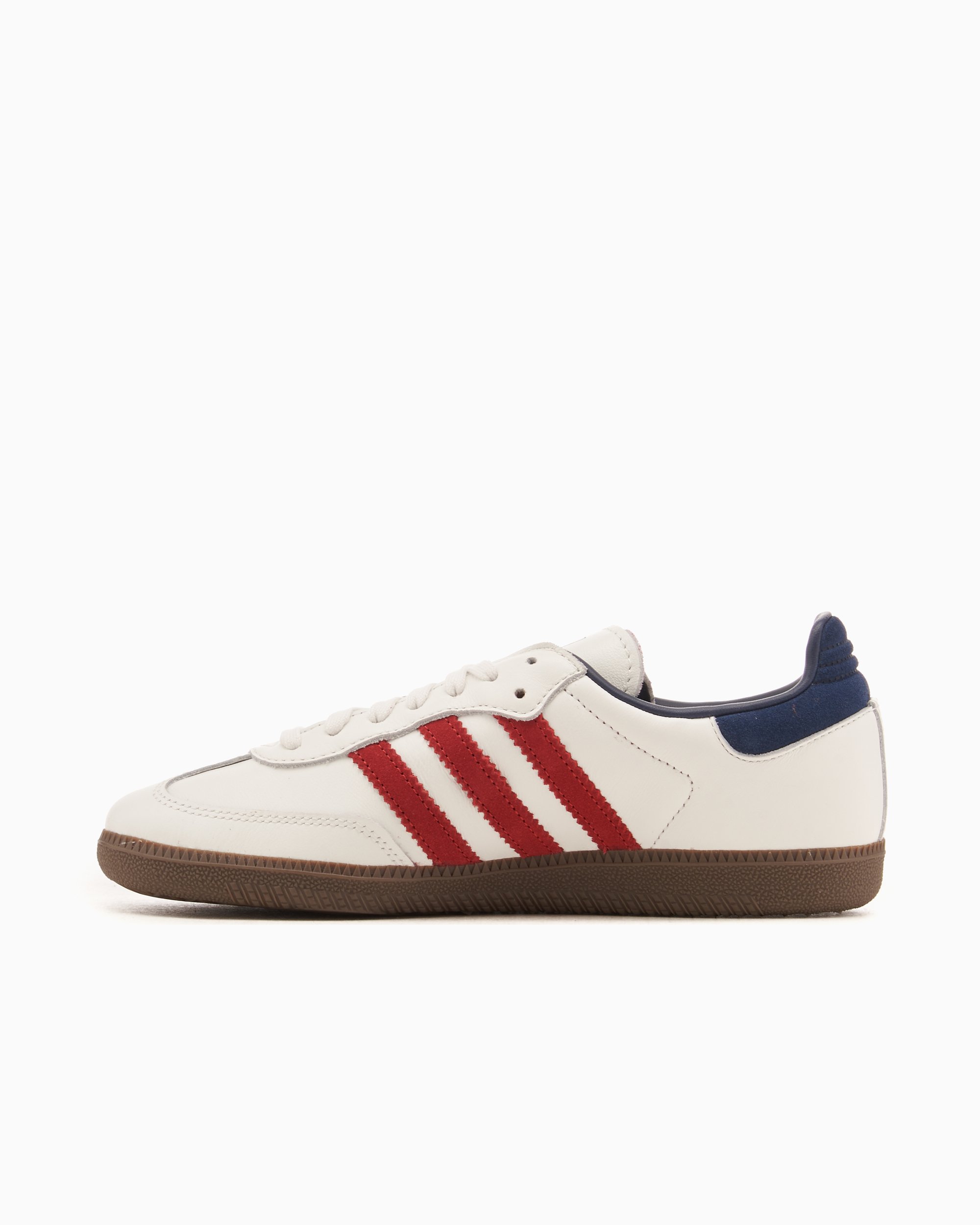 Adidas samba red and white clearance