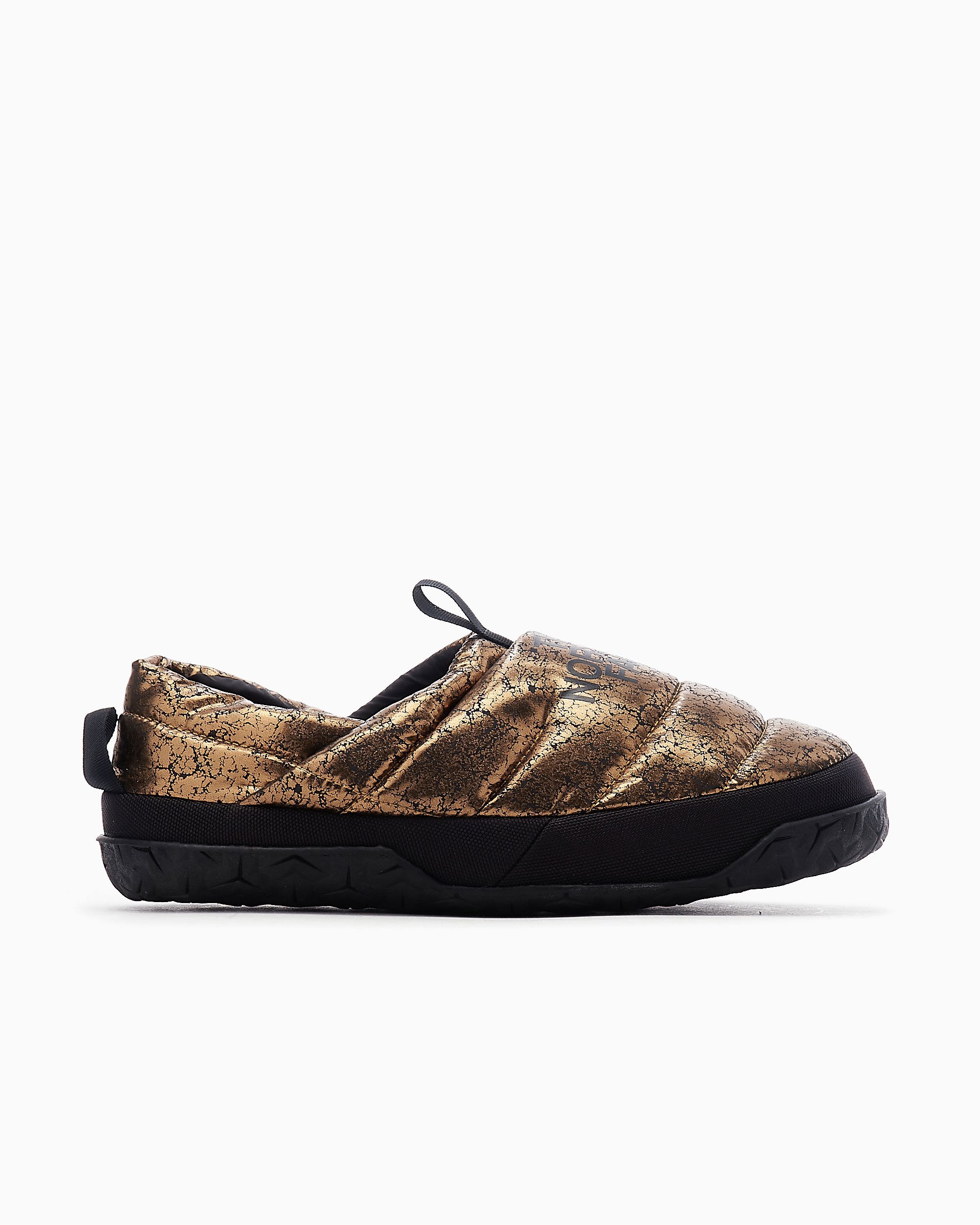 North face nuptse metallic online