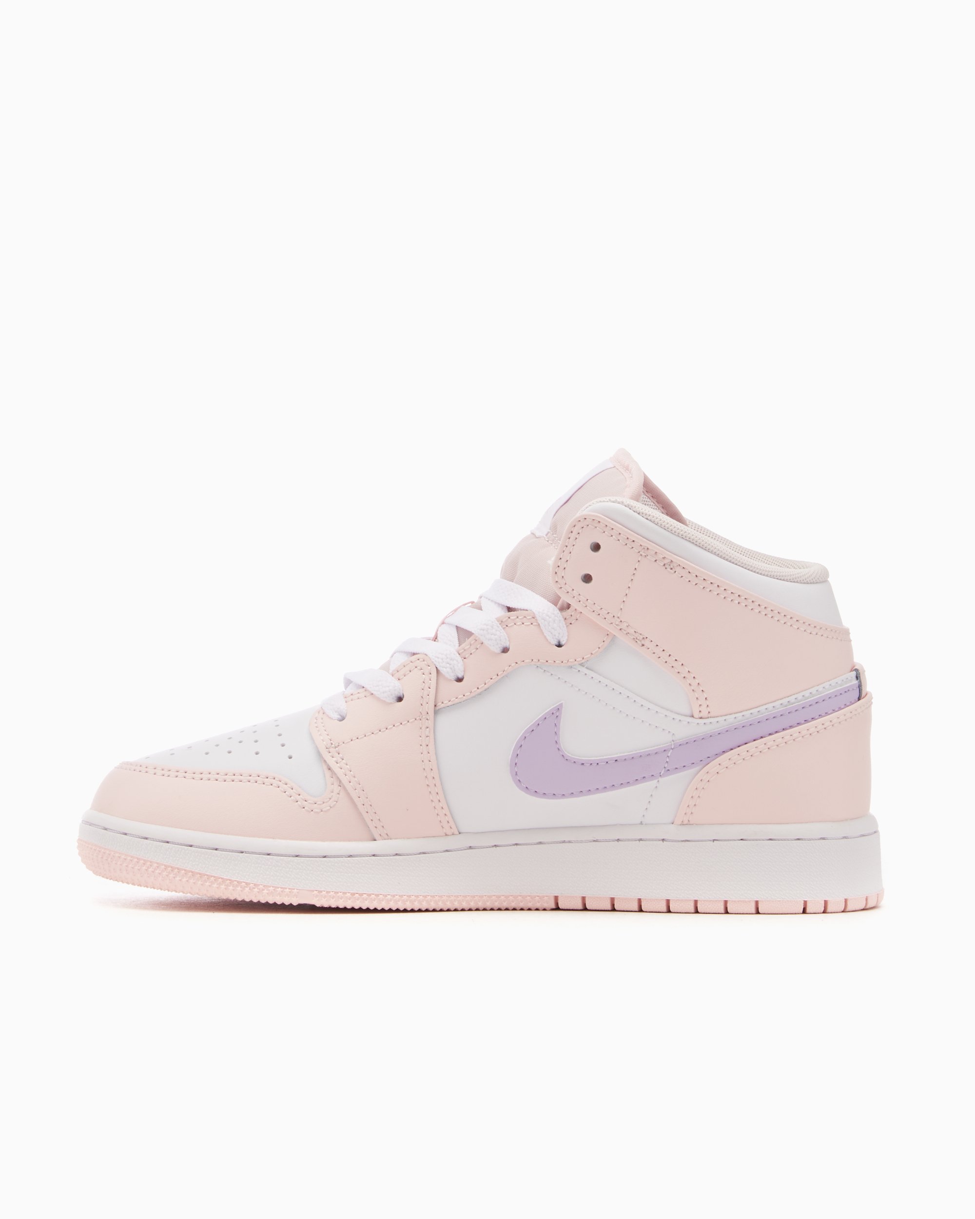 Air Jordan 1 Mid GS Rosa Branco FD8780 601 FOOTDISTRICT