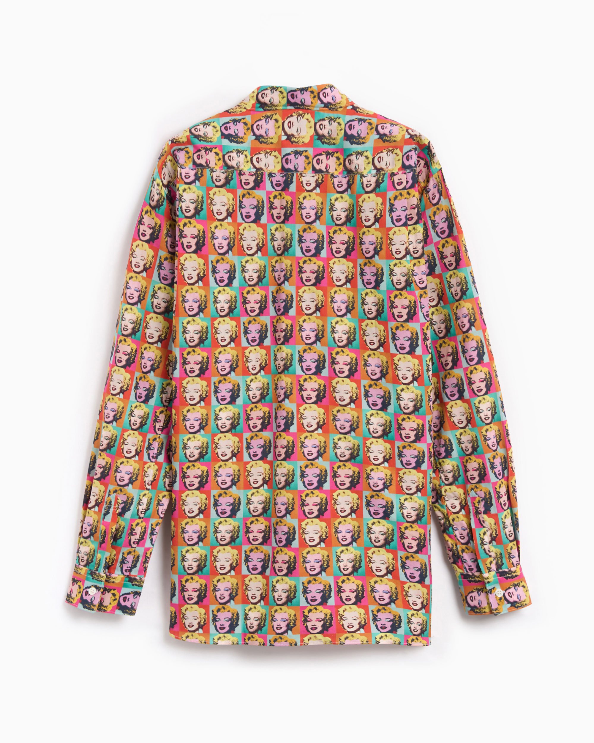Comme Des Garçons Shirt Andy Warhol Men's Shirt Bunt, Rot FM