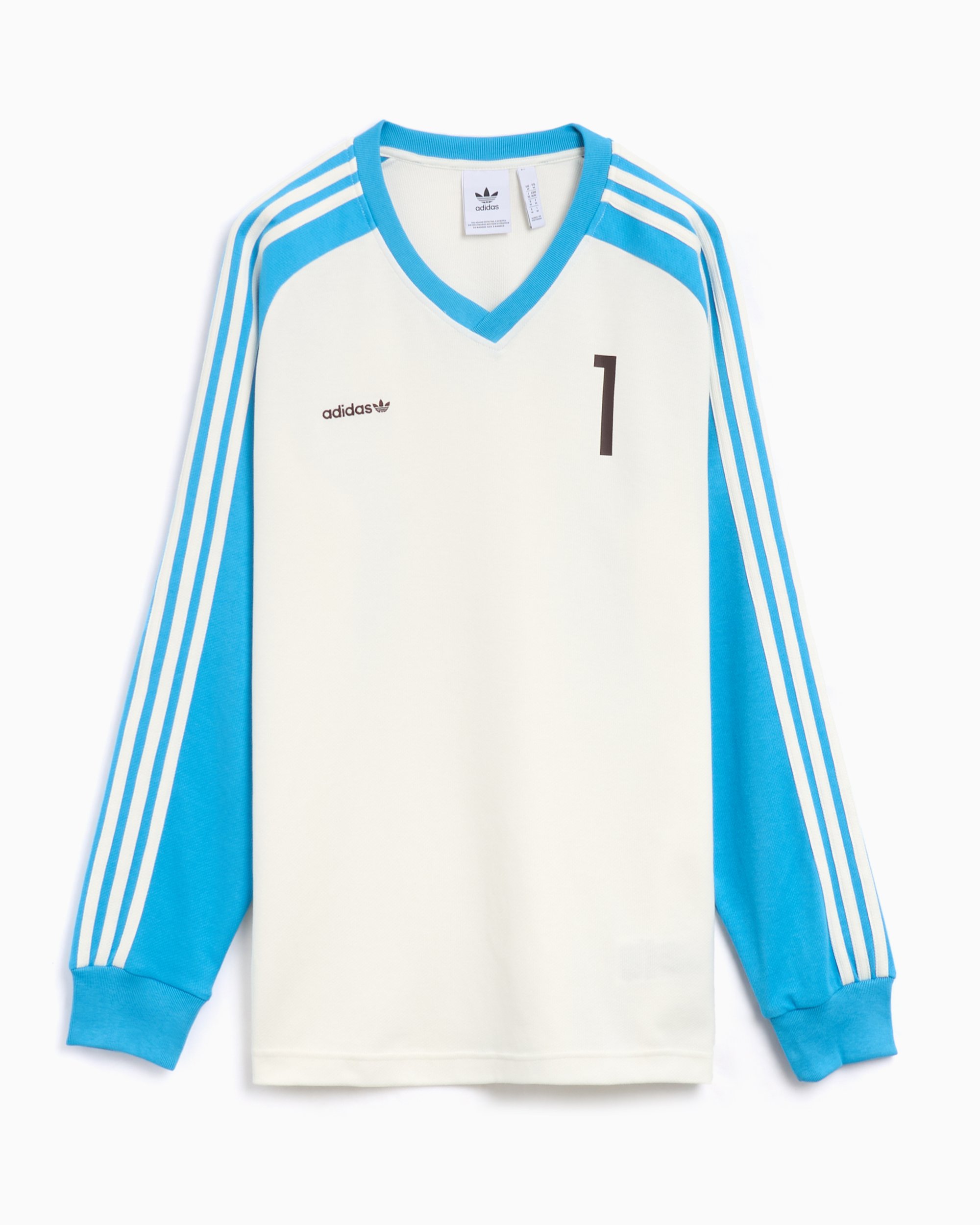 adidas Originals Men's Long Sleeve Jersey White JC8374