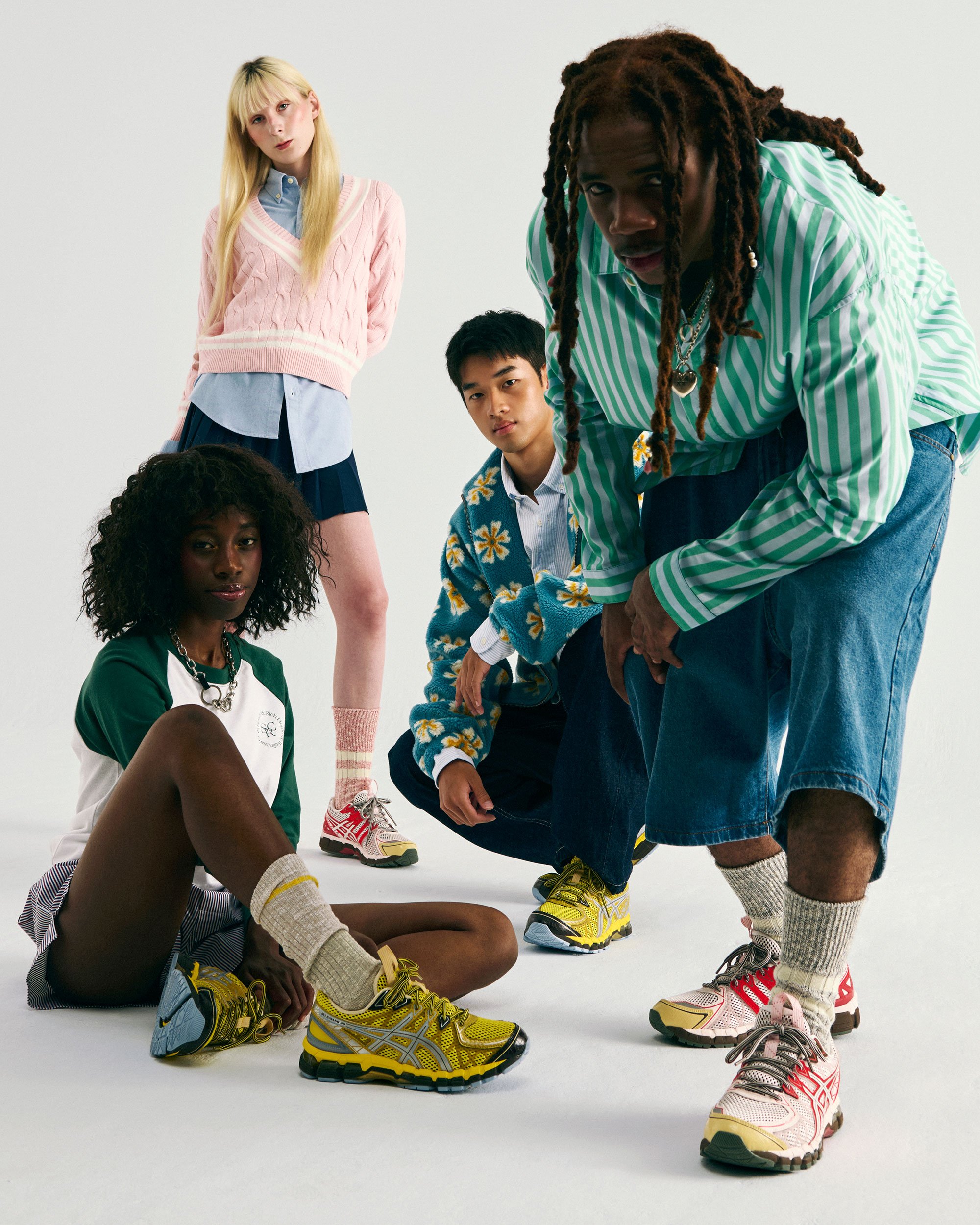 ASICS UB9 S Gel Kayano 20 Vibrant Yellow Pure Silver Amarillo 1203A456 750 FOOTDISTRICT