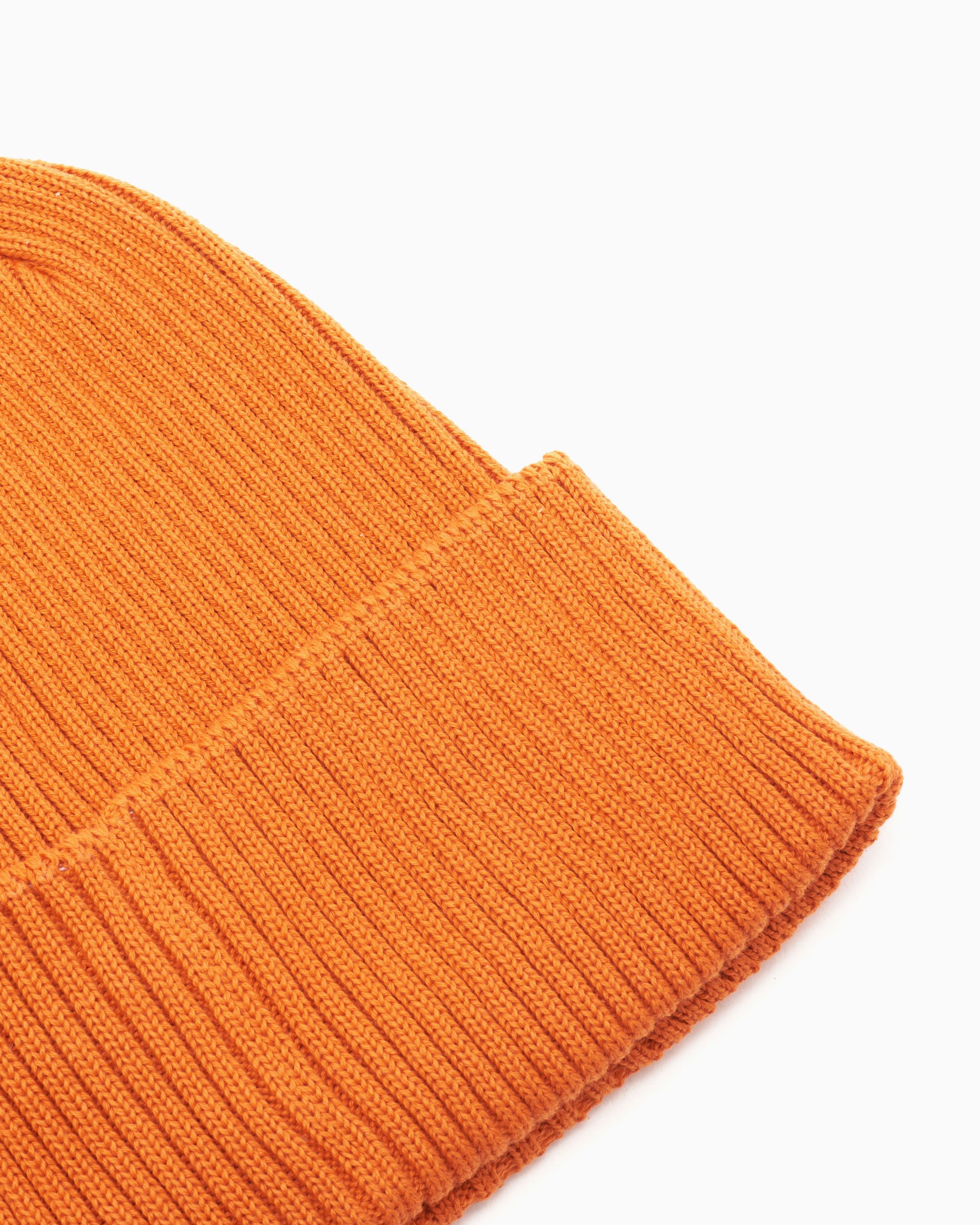 Orange knit store