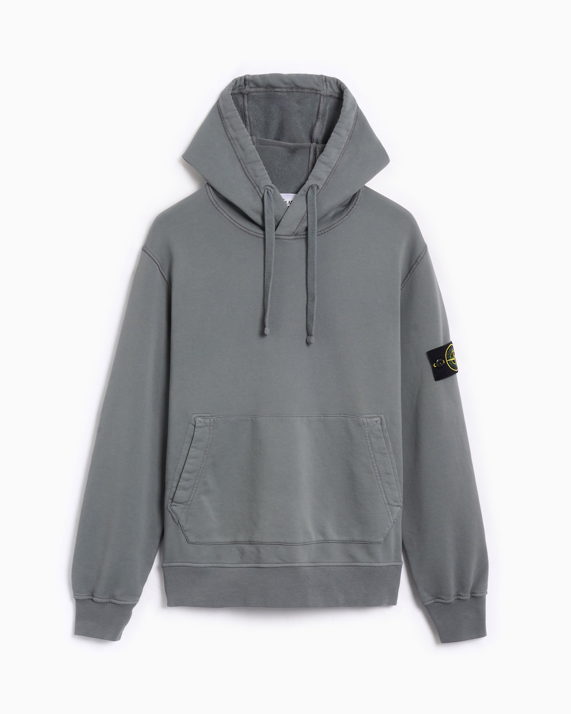 Stone Island Men's Hoodie Gray K2S156100062S0051-V006B | FOOTDISTRICT
