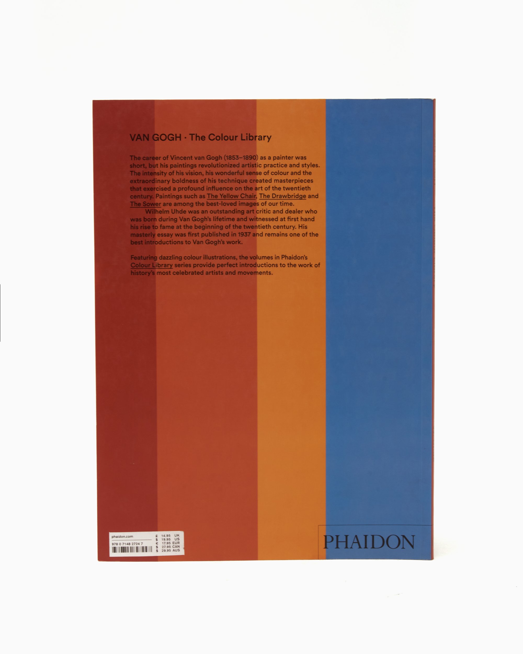 Van Gogh: Colour Library By Wilhelm Uhde Multi 9780714827247