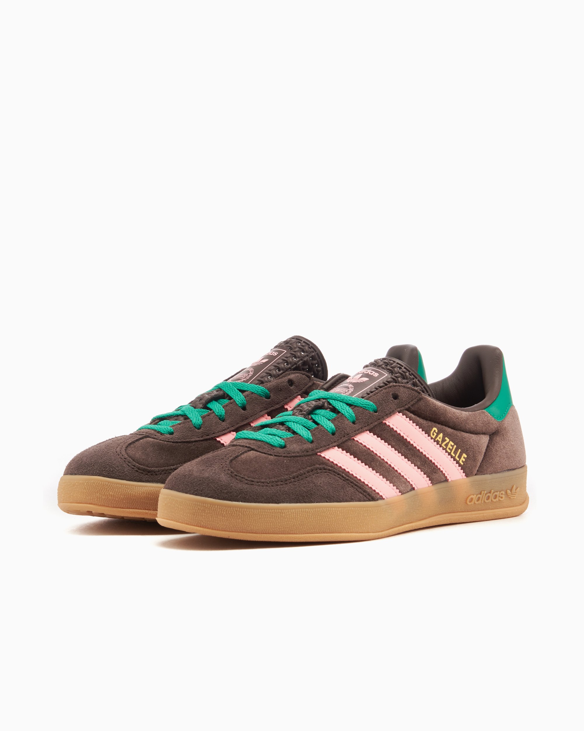 adidas Originals Women s Gazelle Indoor Braun JI2714 FOOTDISTRICT
