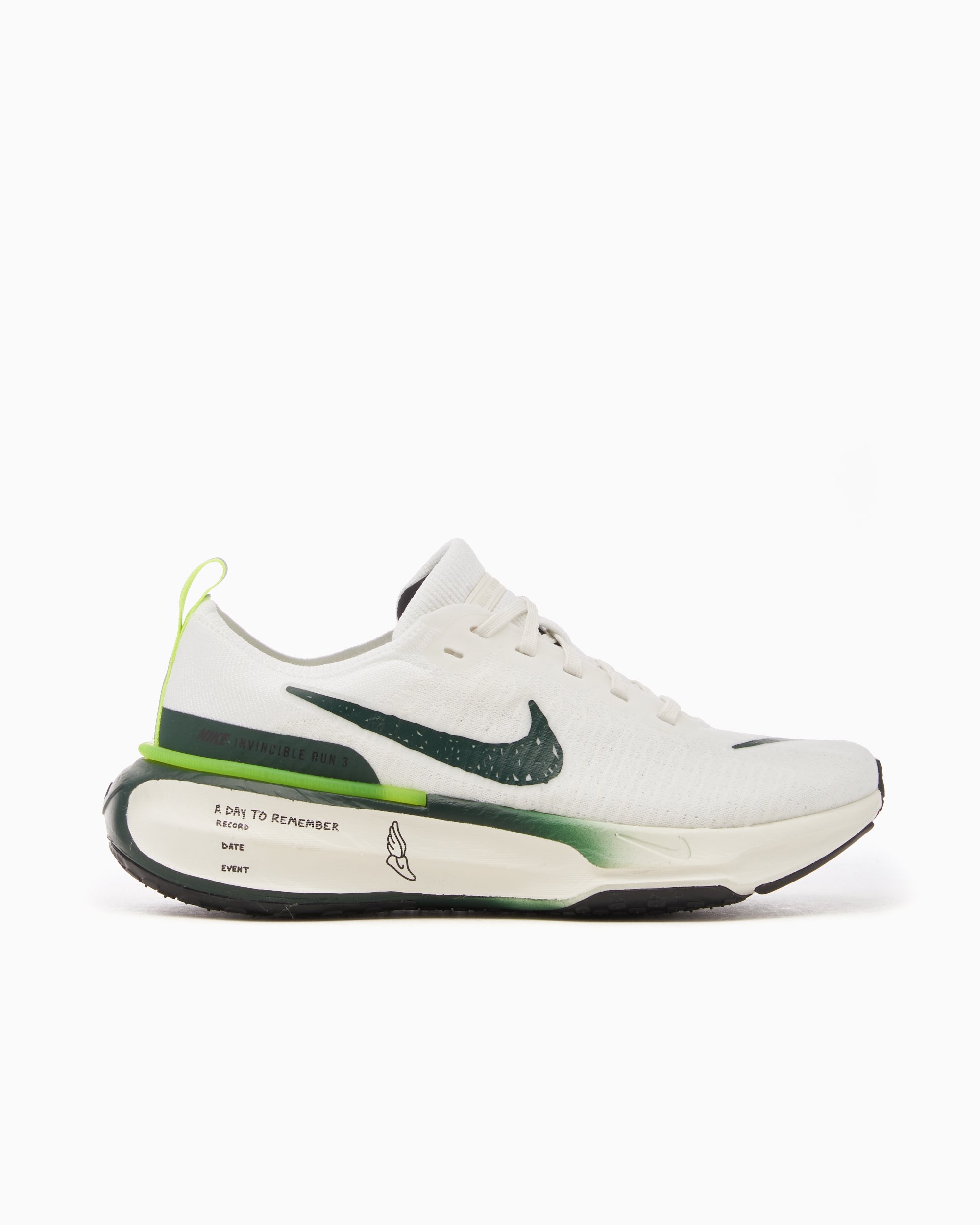 Nke ZoomX Invincible Run Flyknit 3 Verde Bianco FZ4018 100