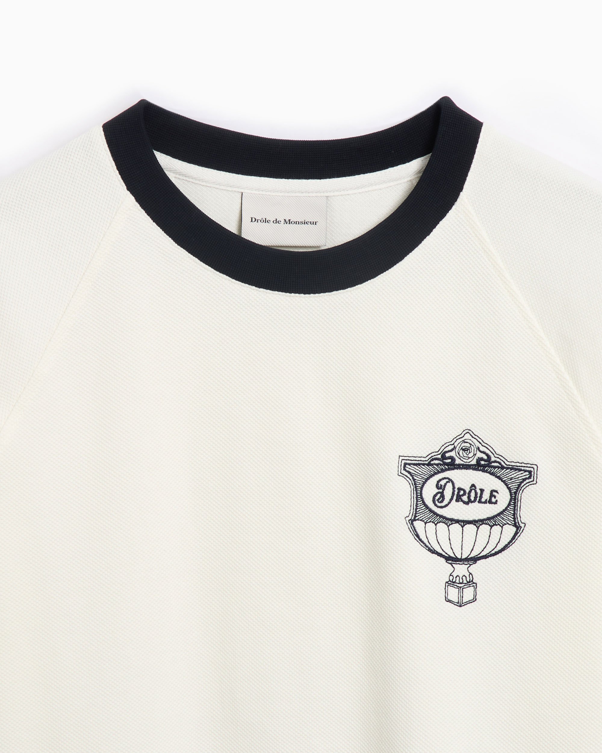 Drôle de Monsieur Men's T-Shirt White TS251-CO162-OW