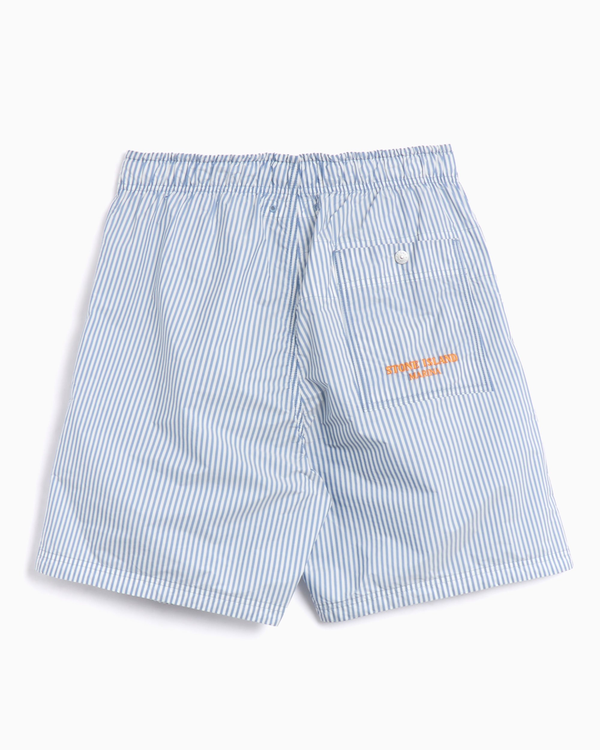 Stone Island Marina Men's Shorts Blue K1S15L100003S00X2