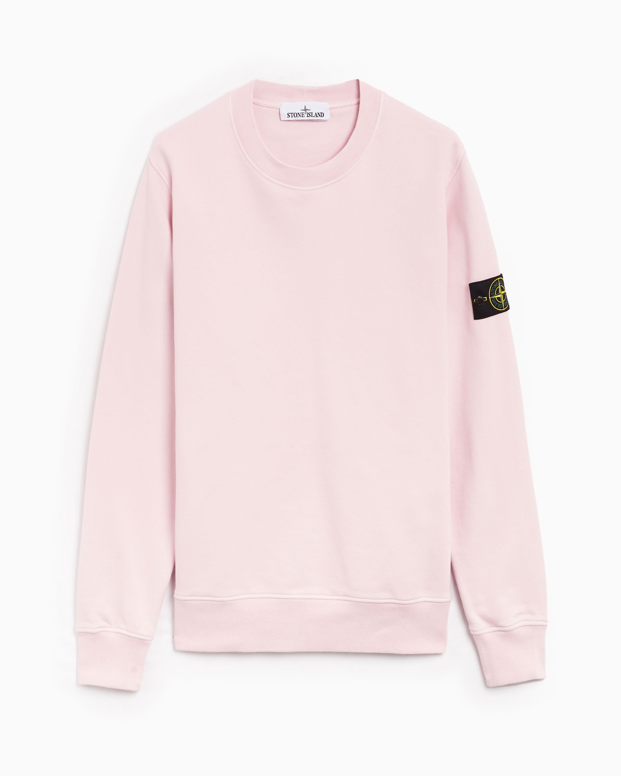 Pink stone island t shirt new arrivals